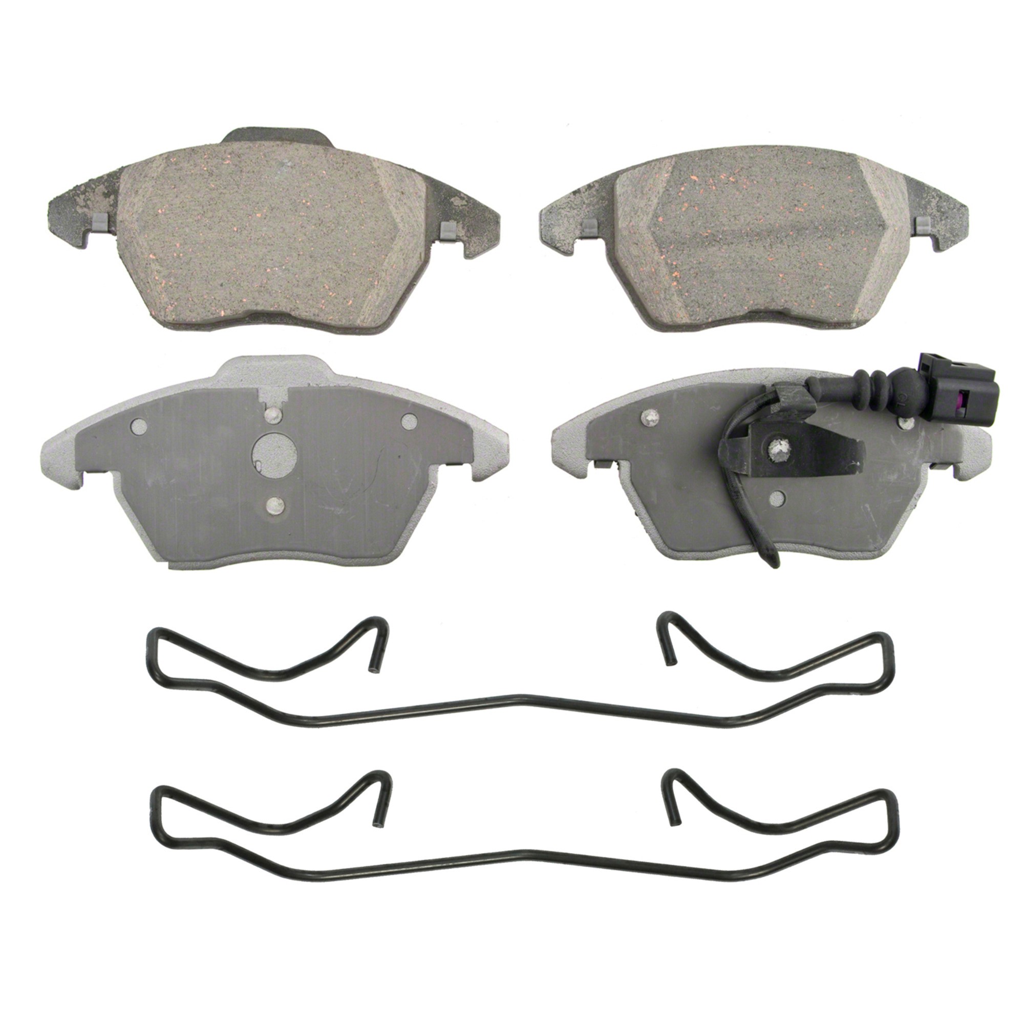 ThermoQuiet Front Disc Brake Pad Set Ceramic