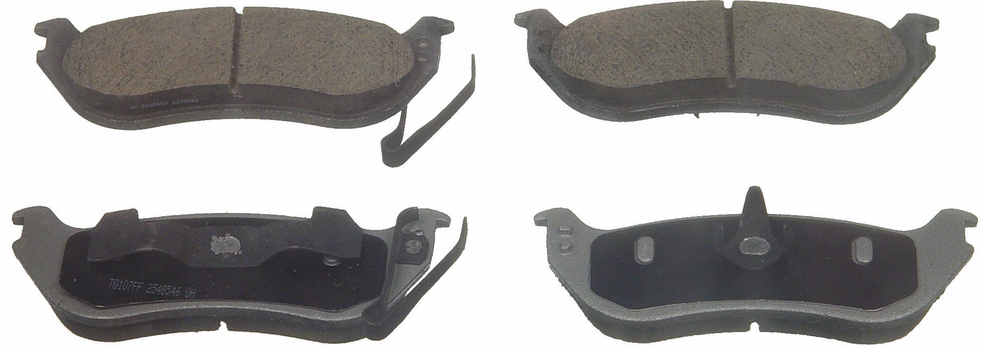 ThermoQuiet Rear Disc Brake Pad Set Ceramic