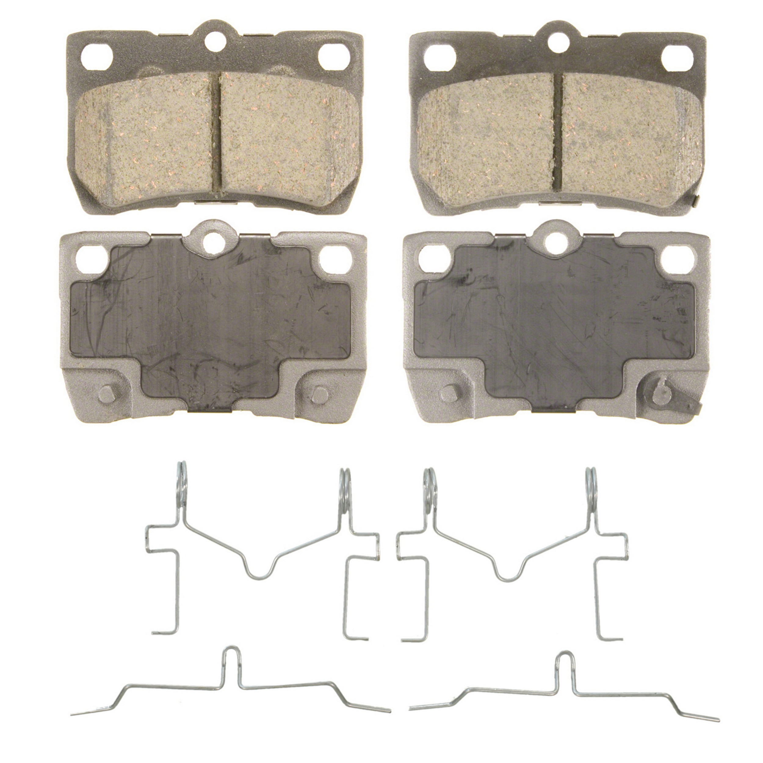 ThermoQuiet Rear Disc Brake Pad Set Ceramic