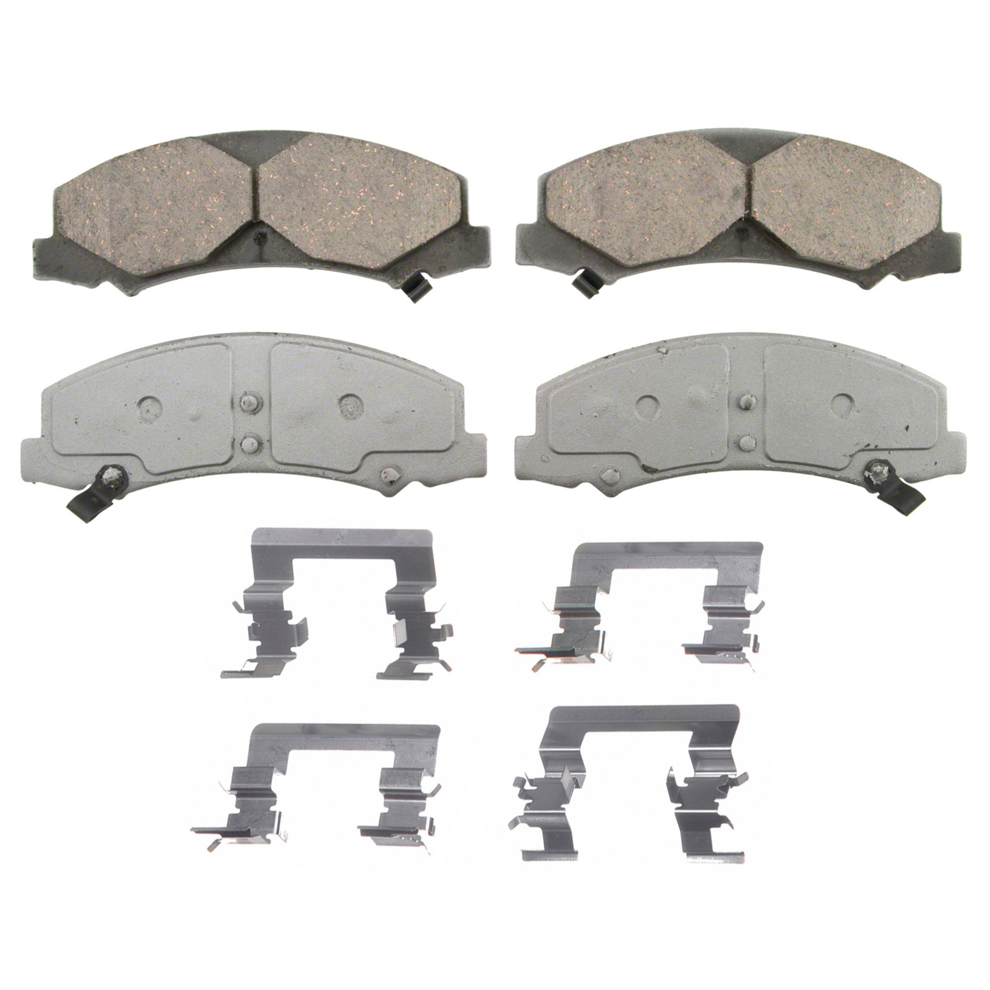 ThermoQuiet Front Disc Brake Pad Set Ceramic
