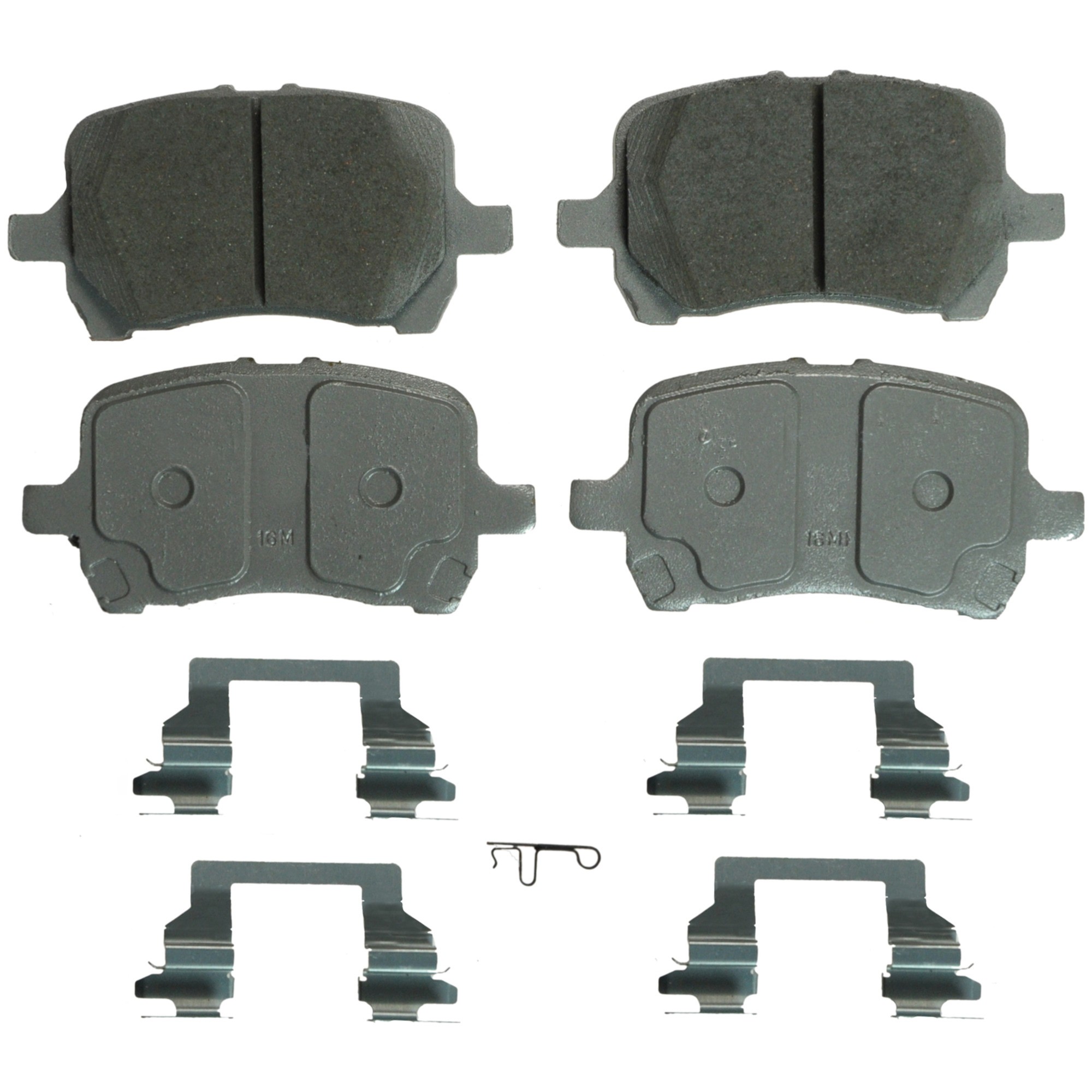 ThermoQuiet Front Disc Brake Pad Set Ceramic