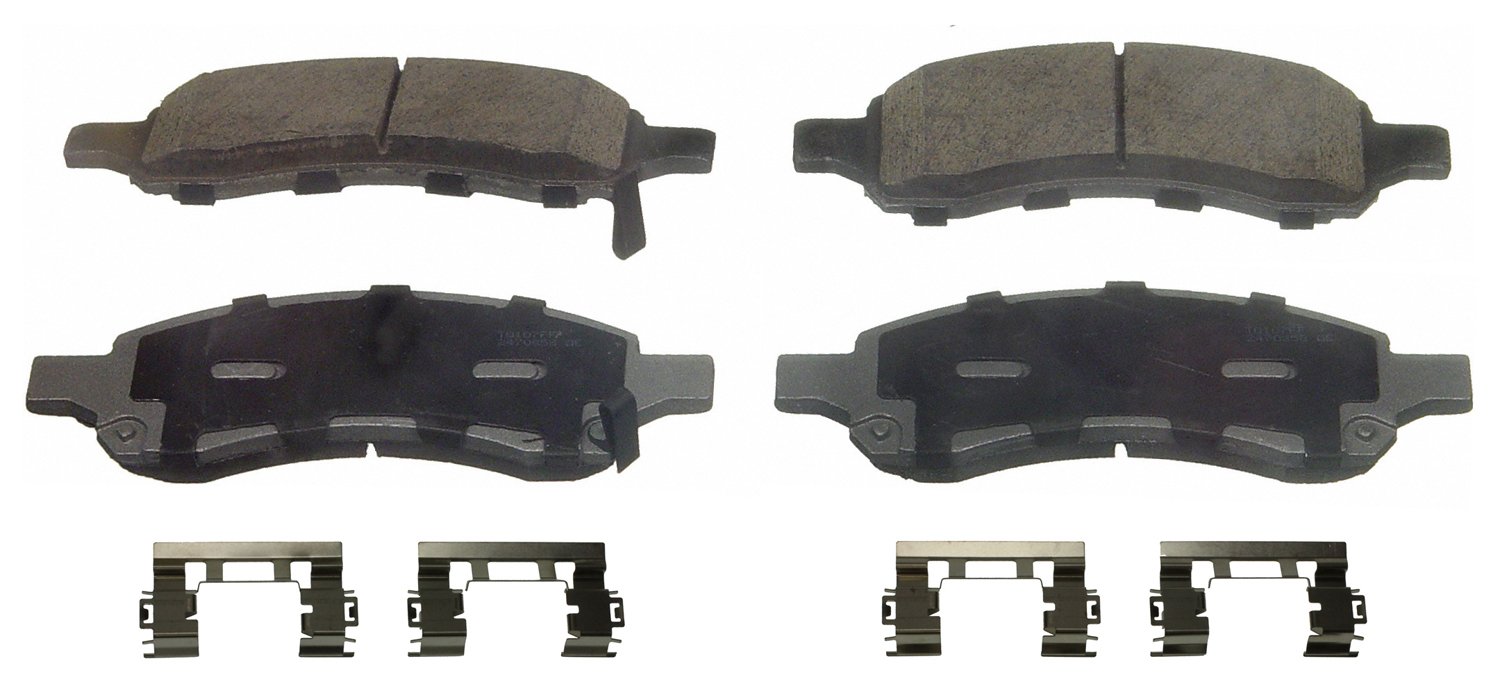 ThermoQuiet Front Disc Brake Pad Set Ceramic