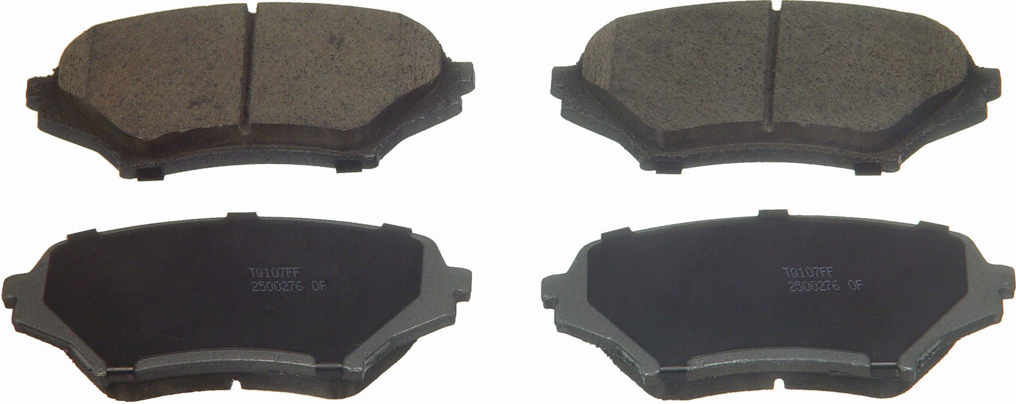 ThermoQuiet Front Disc Brake Pad Set Ceramic