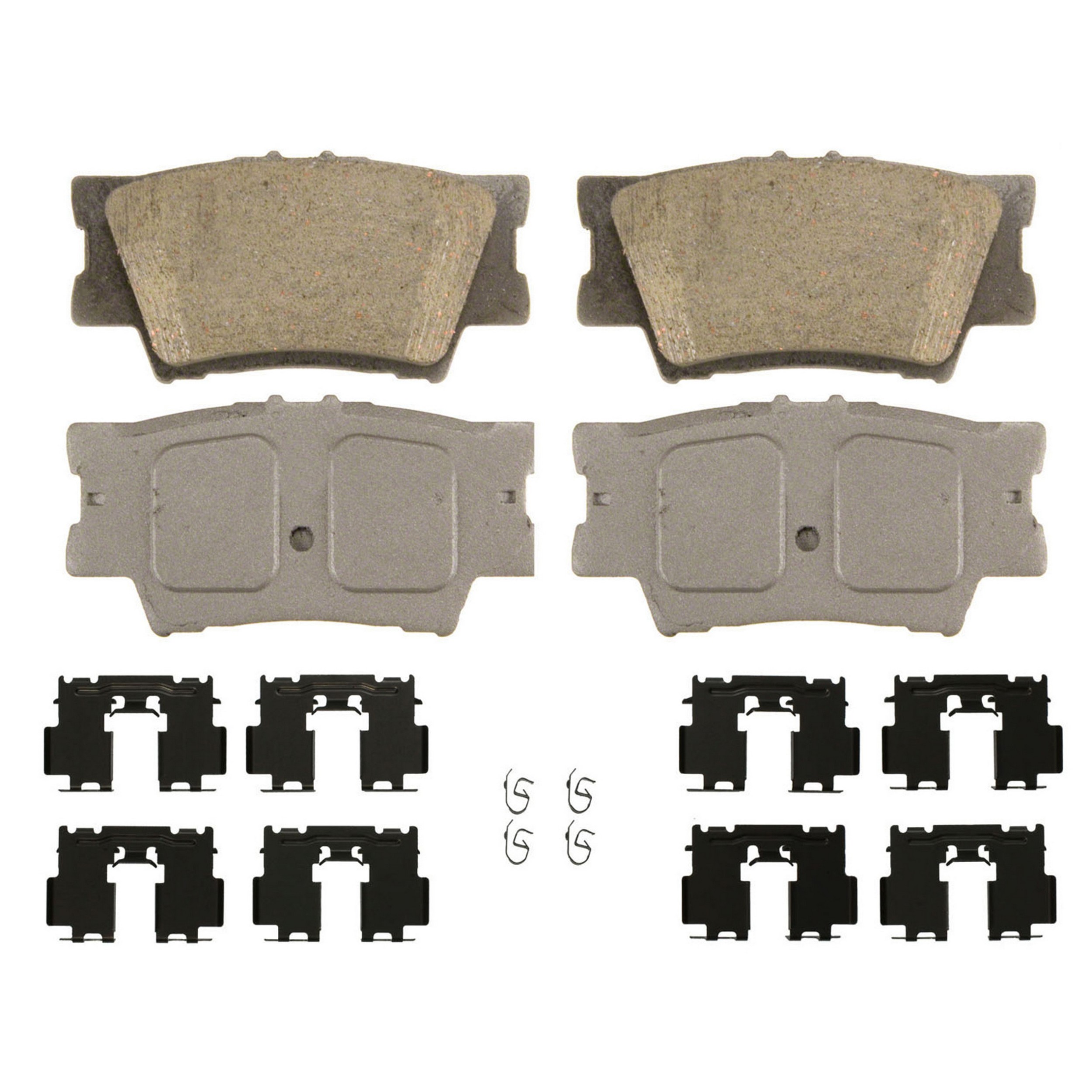 ThermoQuiet Rear Disc Brake Pad Set Ceramic