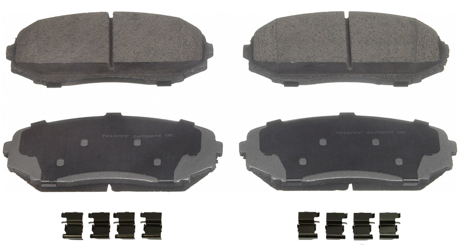 ThermoQuiet Front Disc Brake Pad Set Ceramic