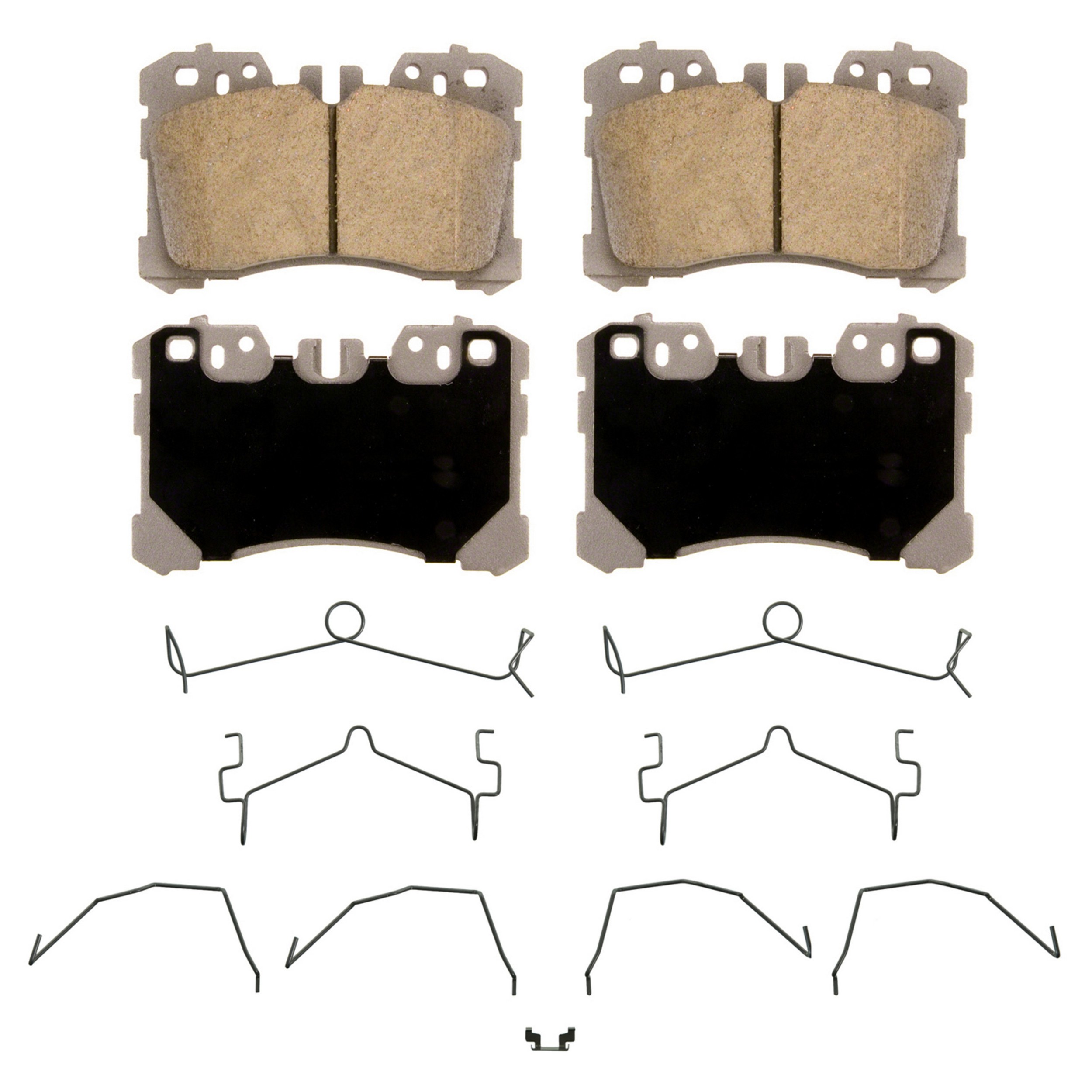ThermoQuiet Front Disc Brake Pad Set Ceramic