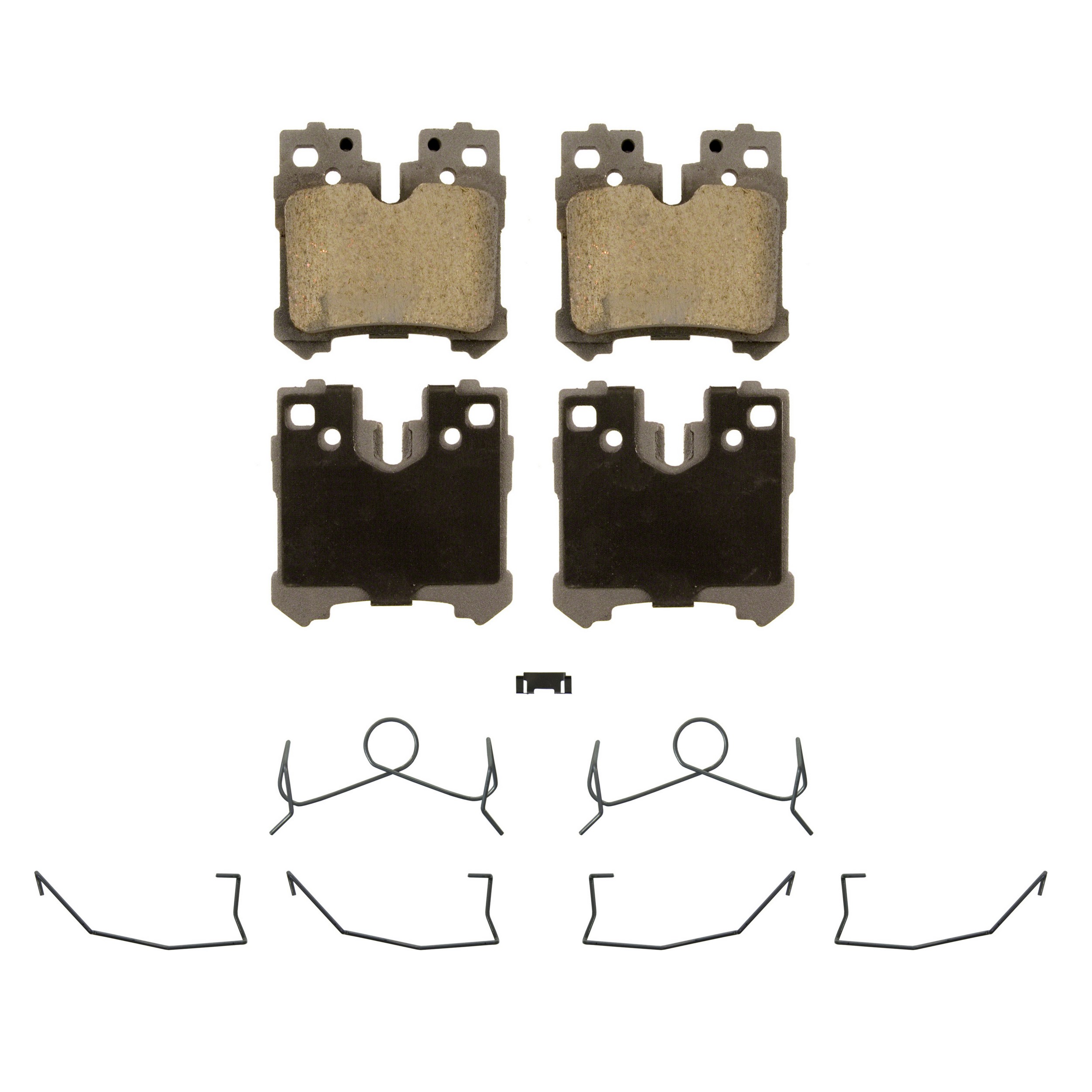 ThermoQuiet Rear Disc Brake Pad Set Ceramic