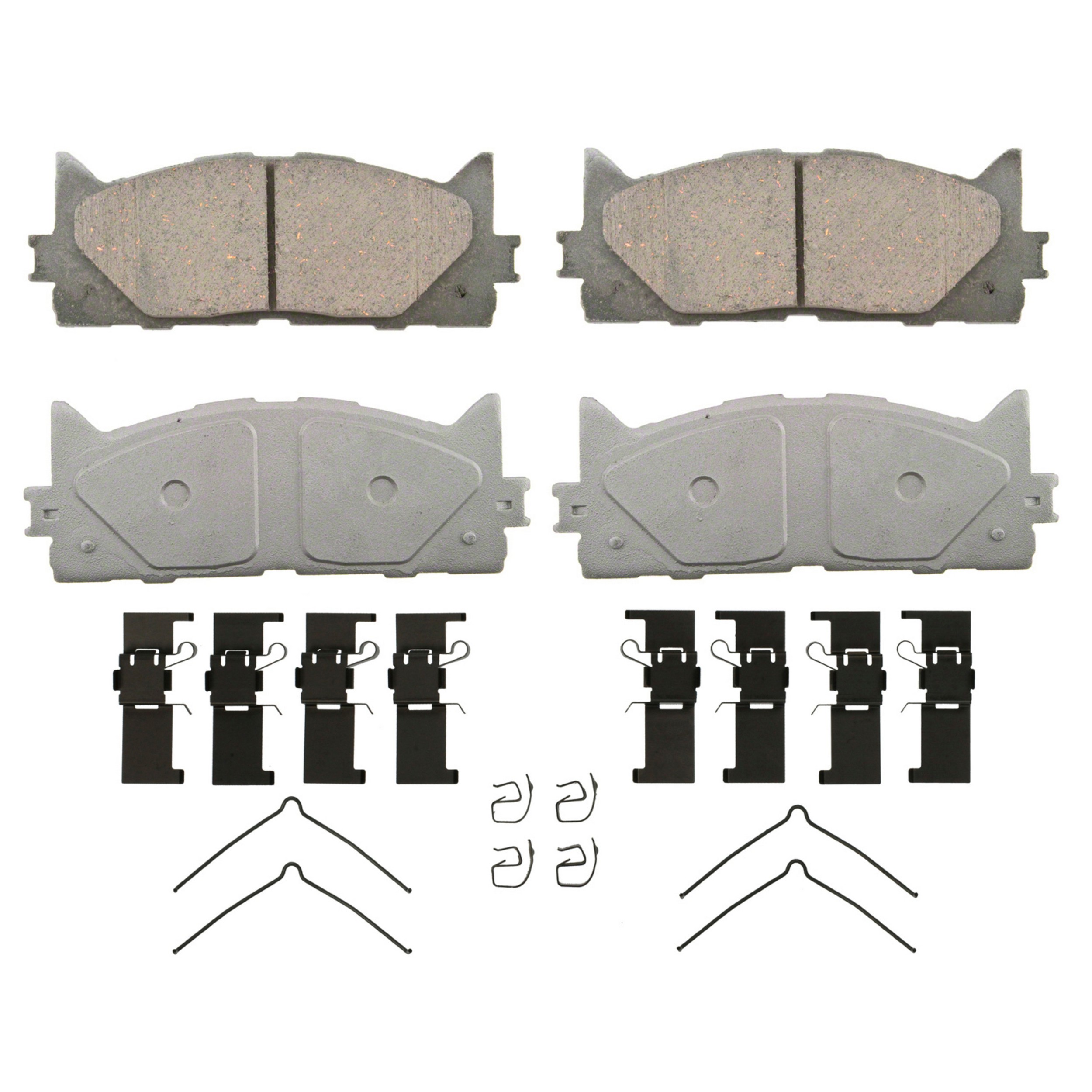 ThermoQuiet Front Disc Brake Pad Set Ceramic