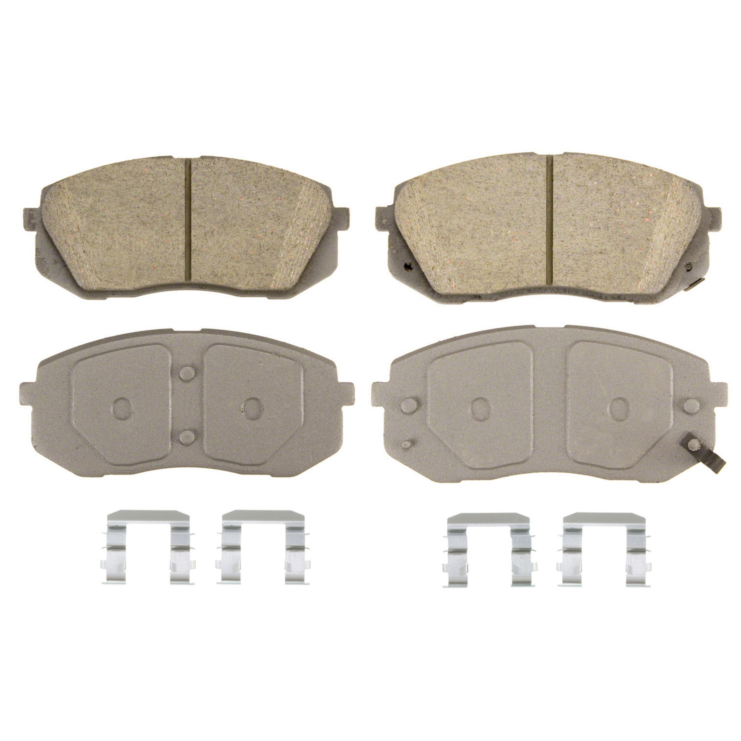 ThermoQuiet Front Disc Brake Pad Set Ceramic