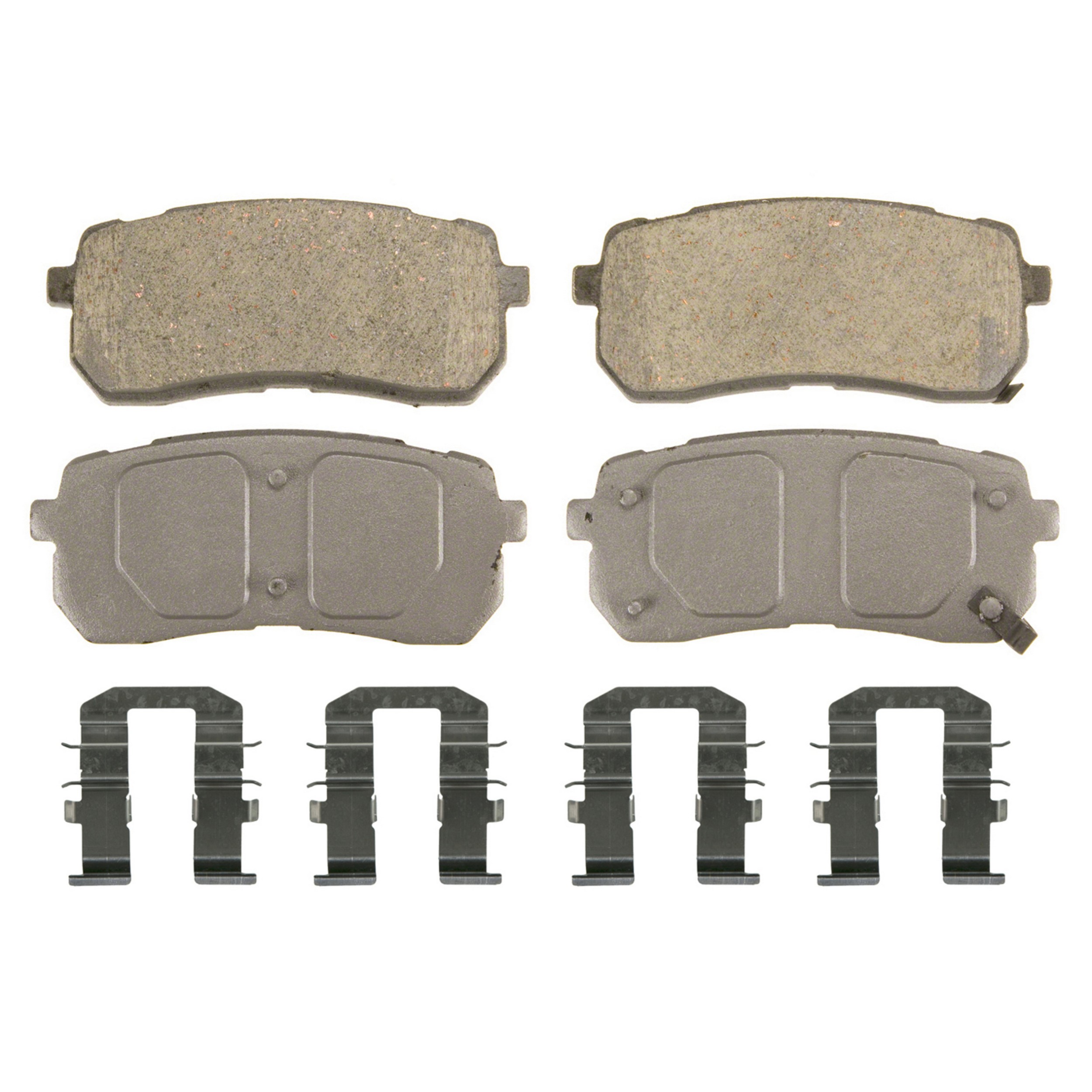 ThermoQuiet Rear Disc Brake Pad Set Ceramic