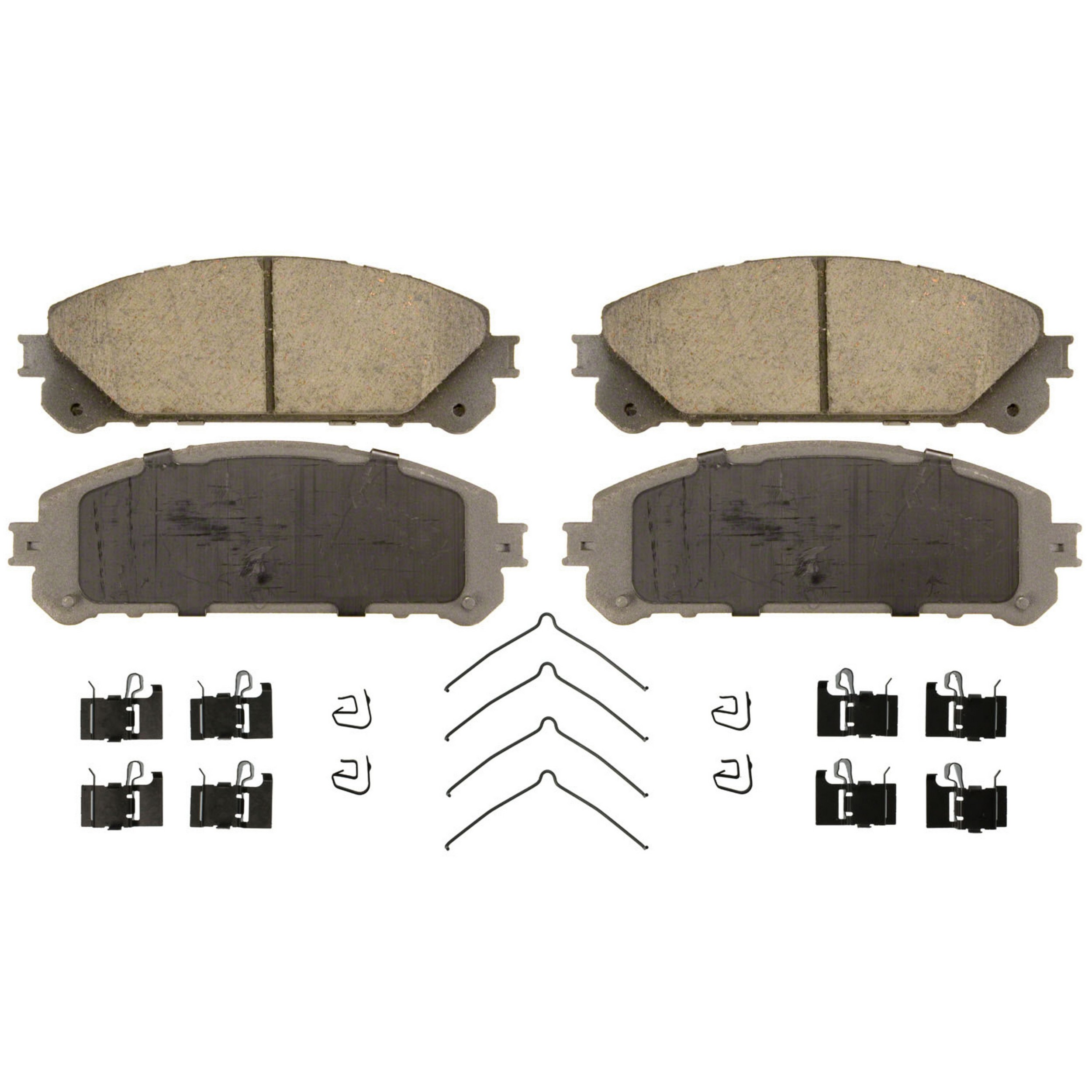 ThermoQuiet Front Disc Brake Pad Set Ceramic
