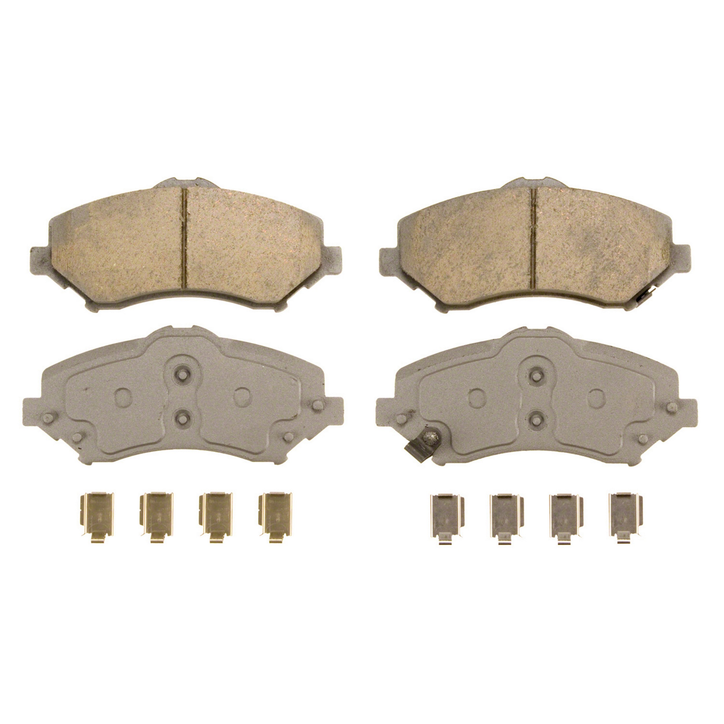 ThermoQuiet Front Disc Brake Pad Set Ceramic