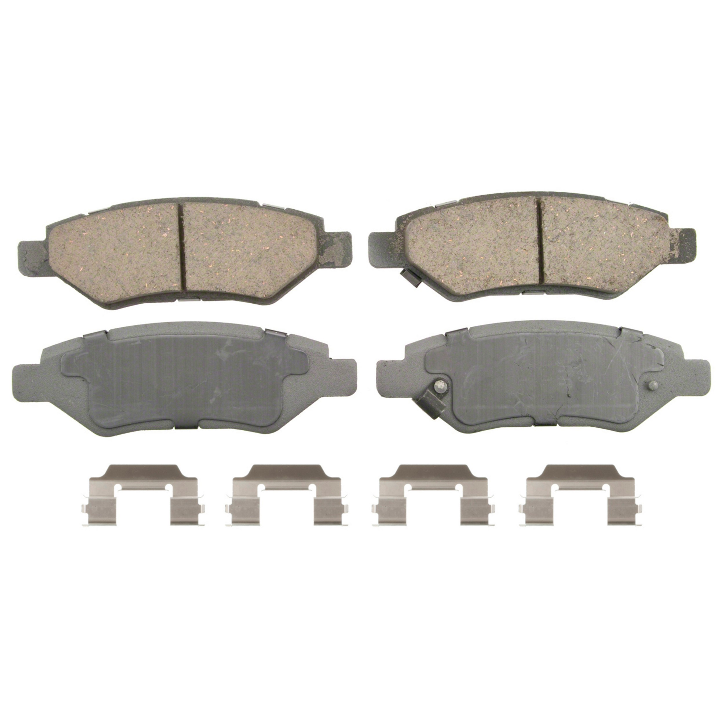 ThermoQuiet Rear Disc Brake Pad Set Ceramic