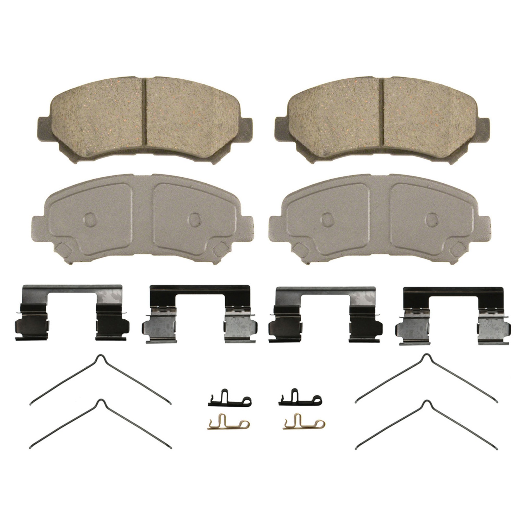 ThermoQuiet Front Disc Brake Pad Set Ceramic