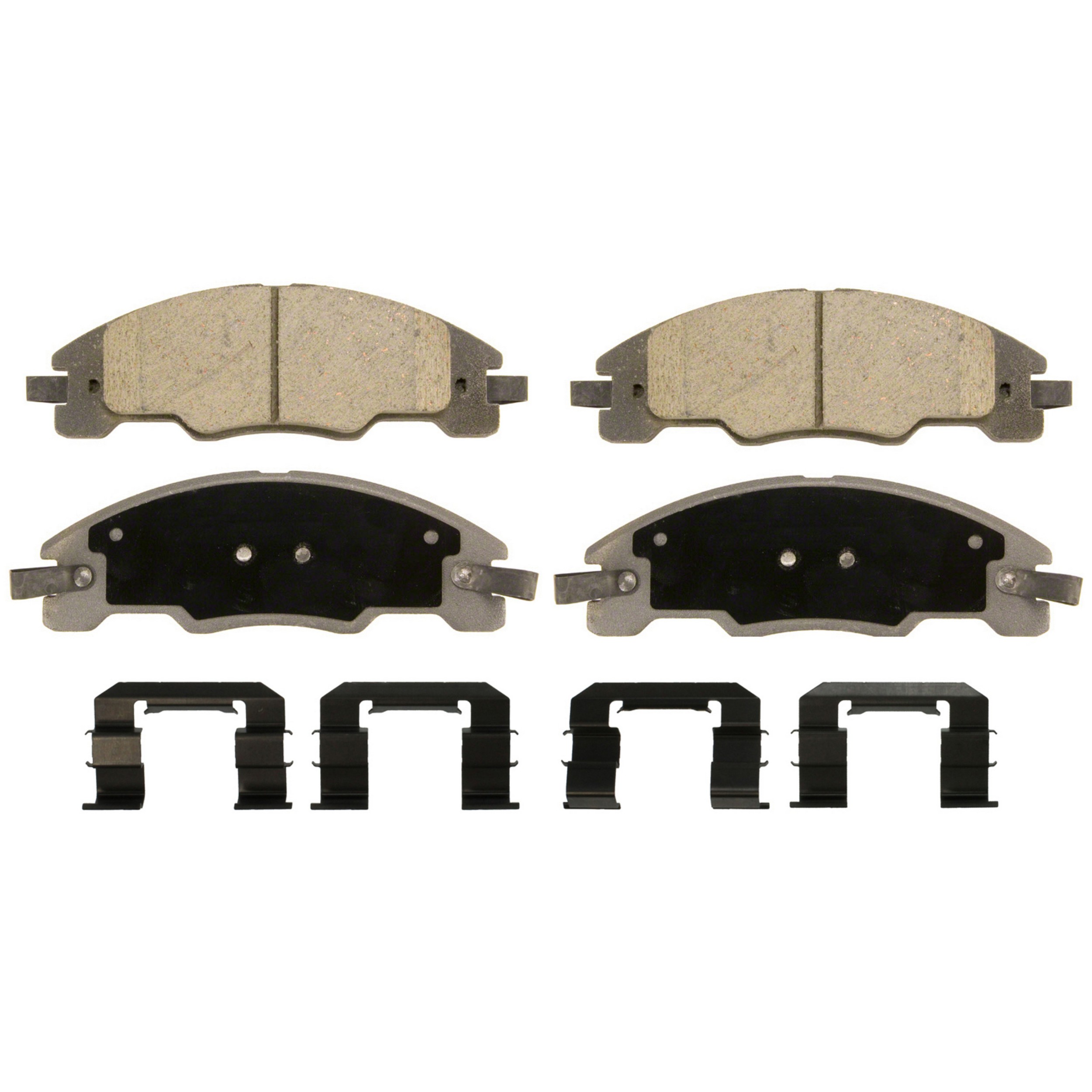 ThermoQuiet Front Disc Brake Pad Set Ceramic