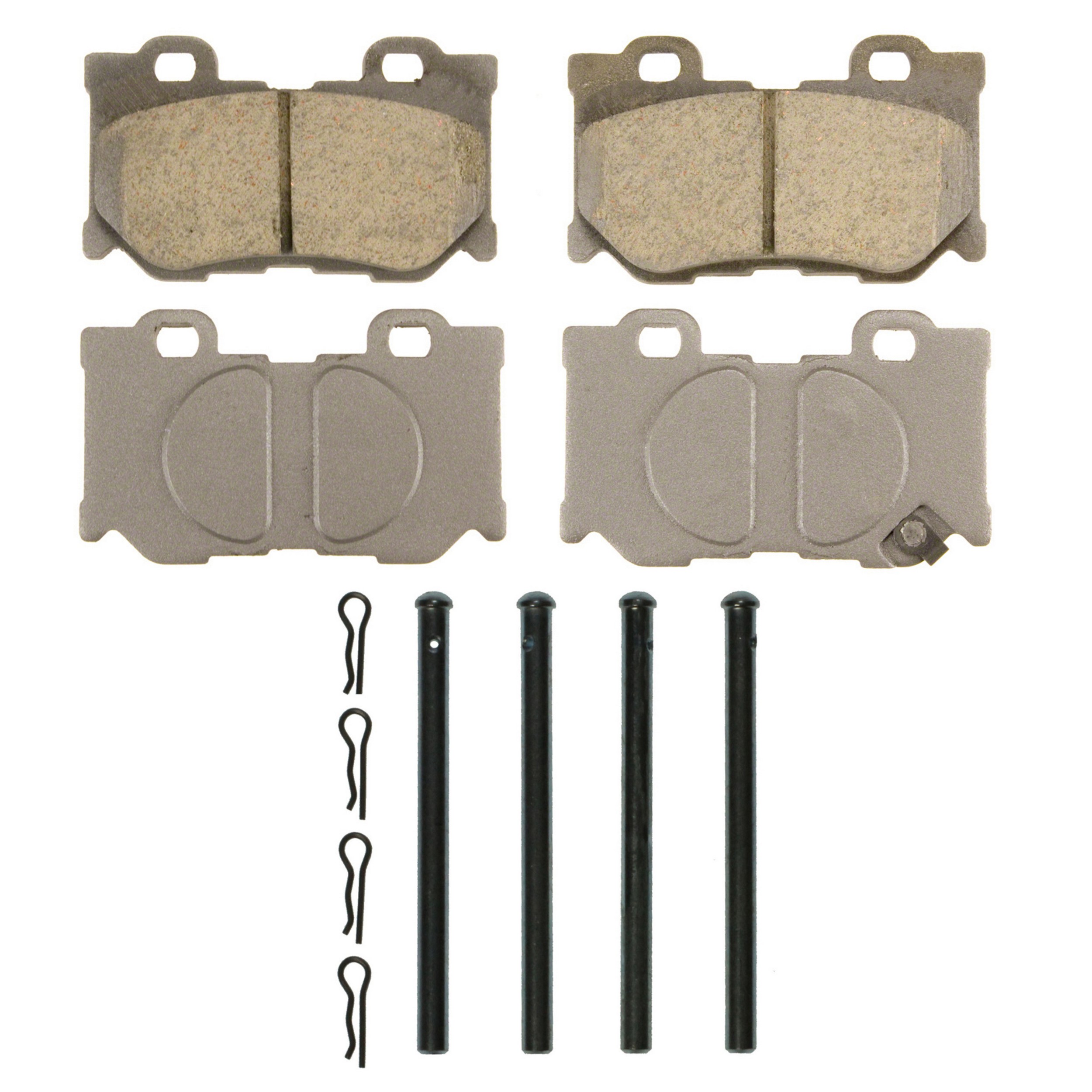 ThermoQuiet Rear Disc Brake Pad Set Ceramic