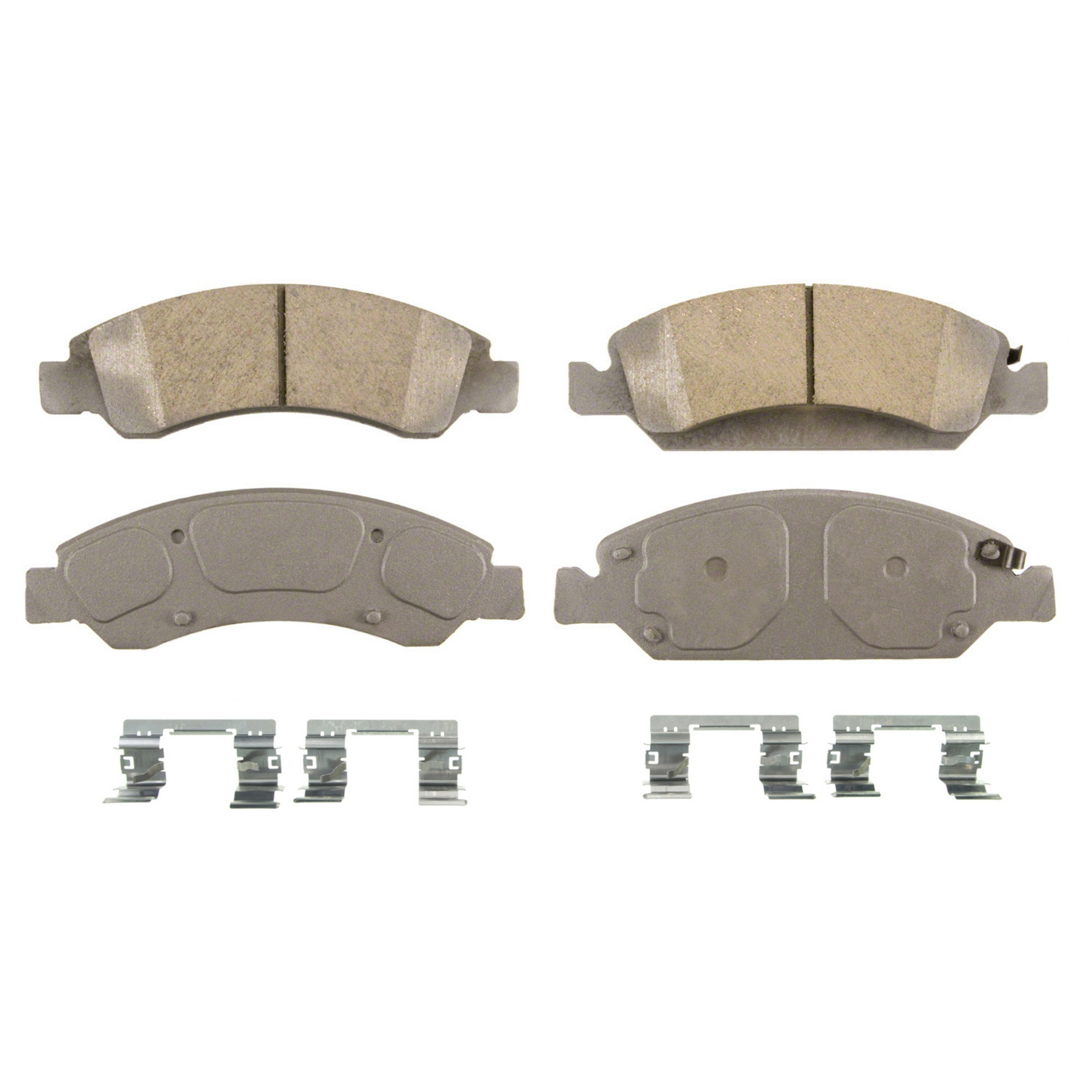 ThermoQuiet Front Disc Brake Pad Set Ceramic