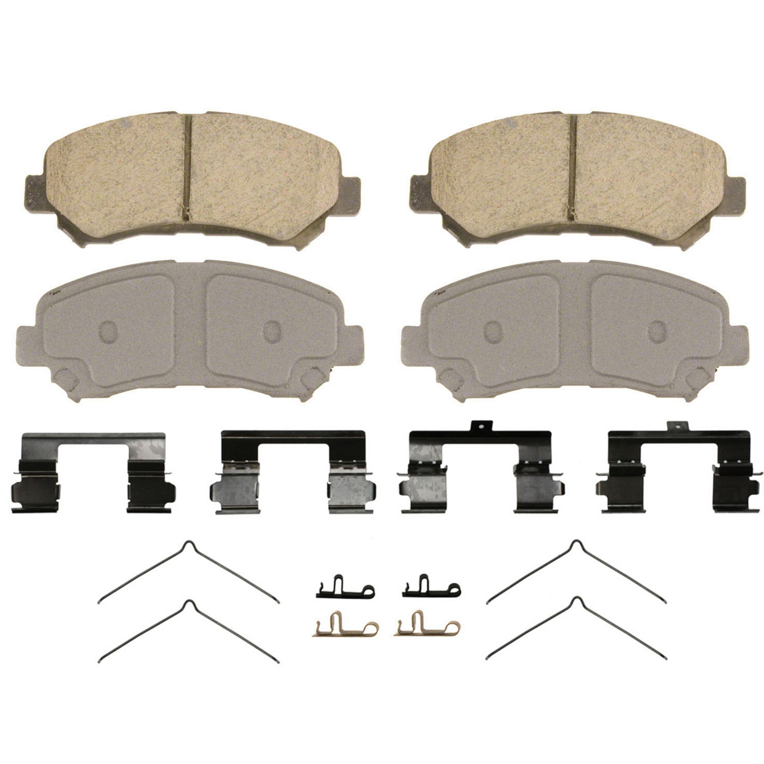 ThermoQuiet Front Disc Brake Pad Set Ceramic