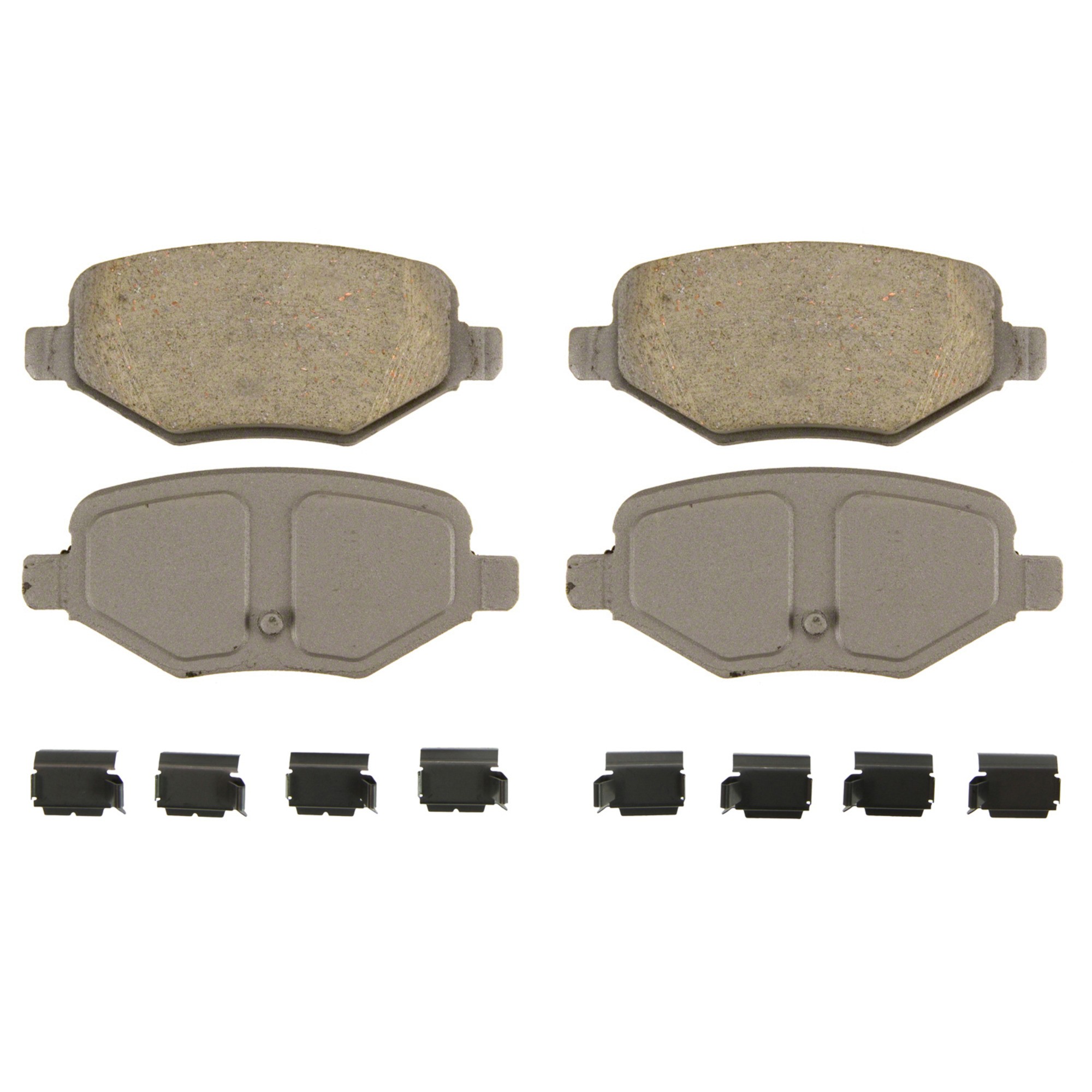 ThermoQuiet Rear Disc Brake Pad Set Ceramic