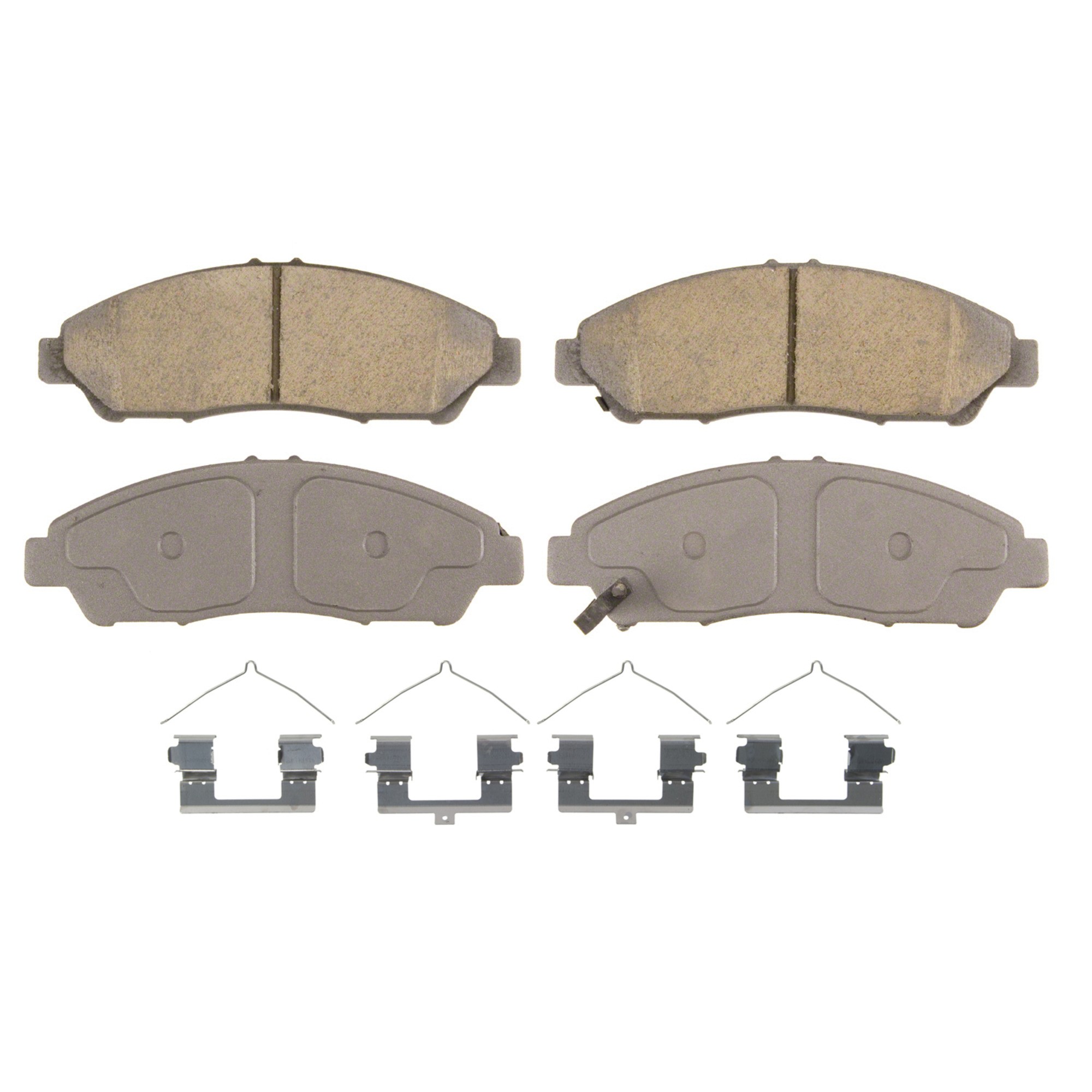 ThermoQuiet Front Disc Brake Pad Set Ceramic