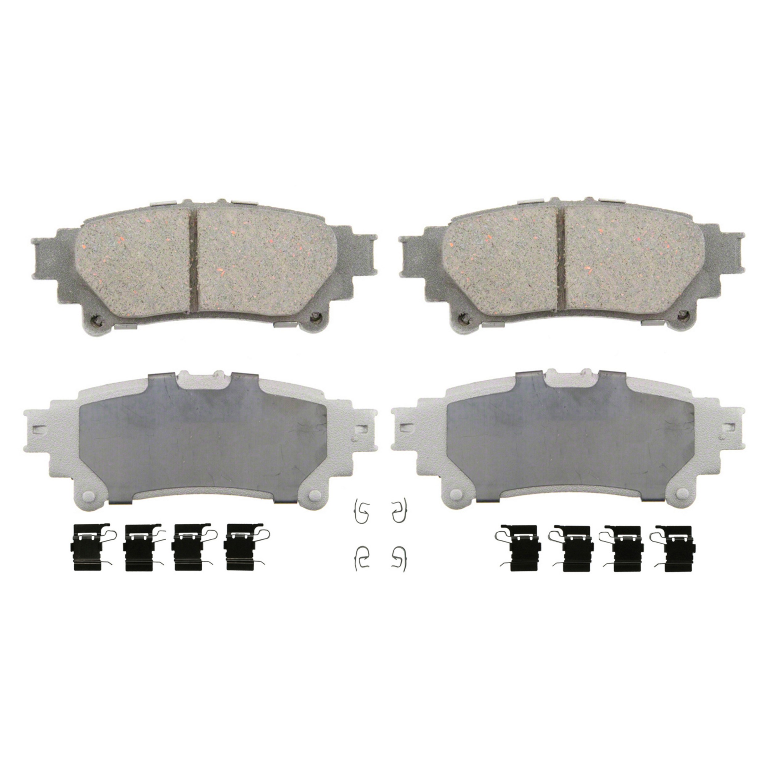 ThermoQuiet Rear Disc Brake Pad Set Ceramic