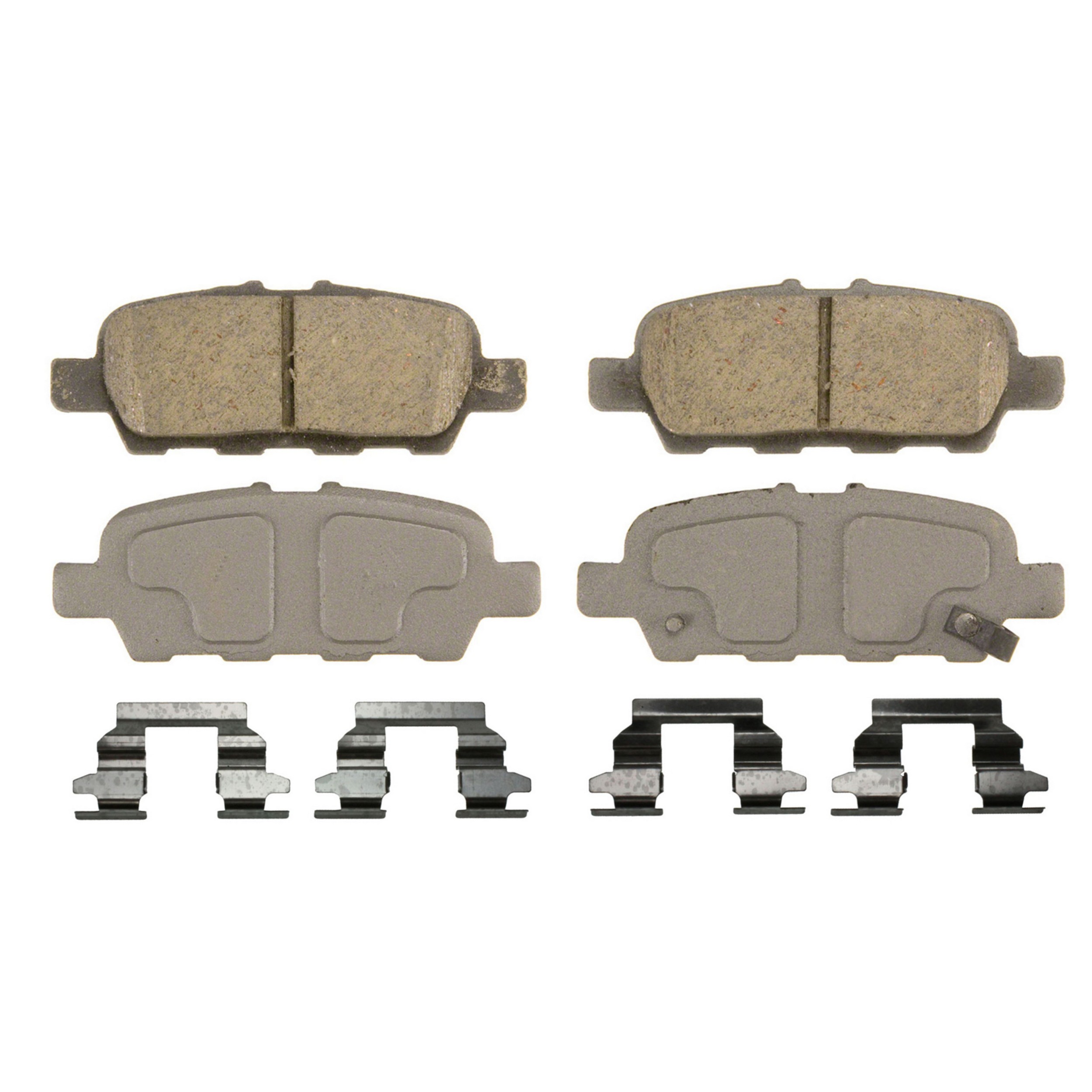 ThermoQuiet Rear Disc Brake Pad Set Ceramic