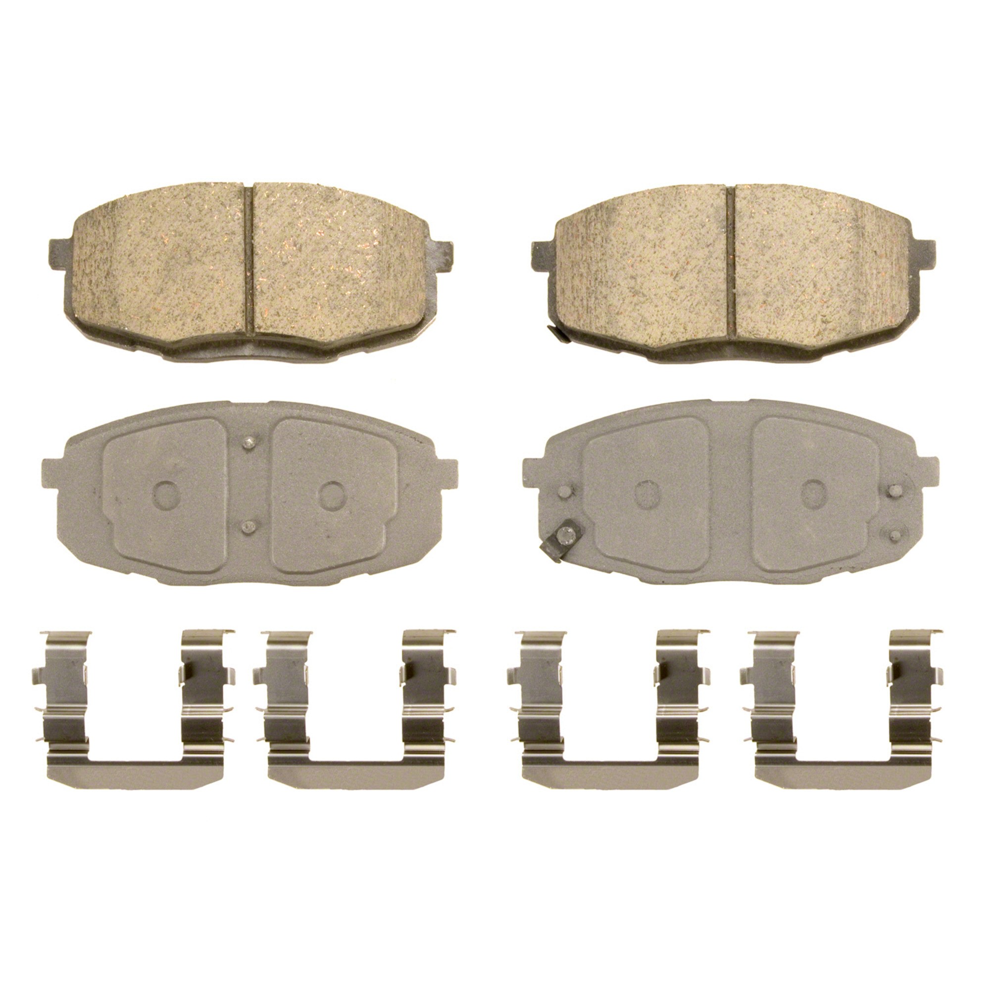 ThermoQuiet Front Disc Brake Pad Set Ceramic