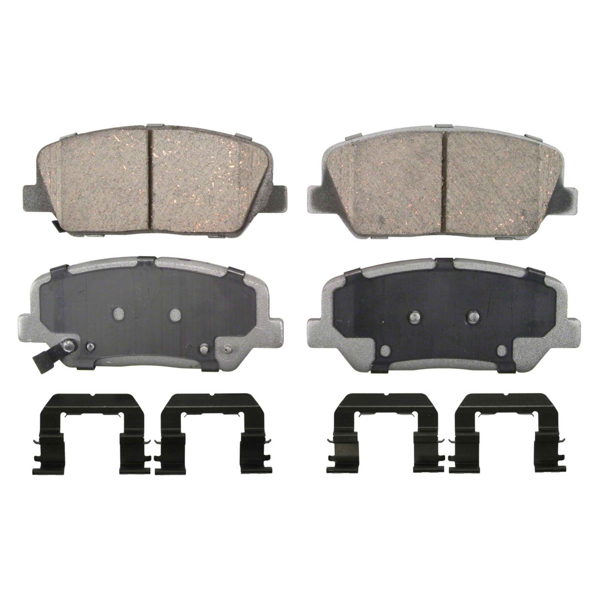ThermoQuiet Front Disc Brake Pad Set Ceramic