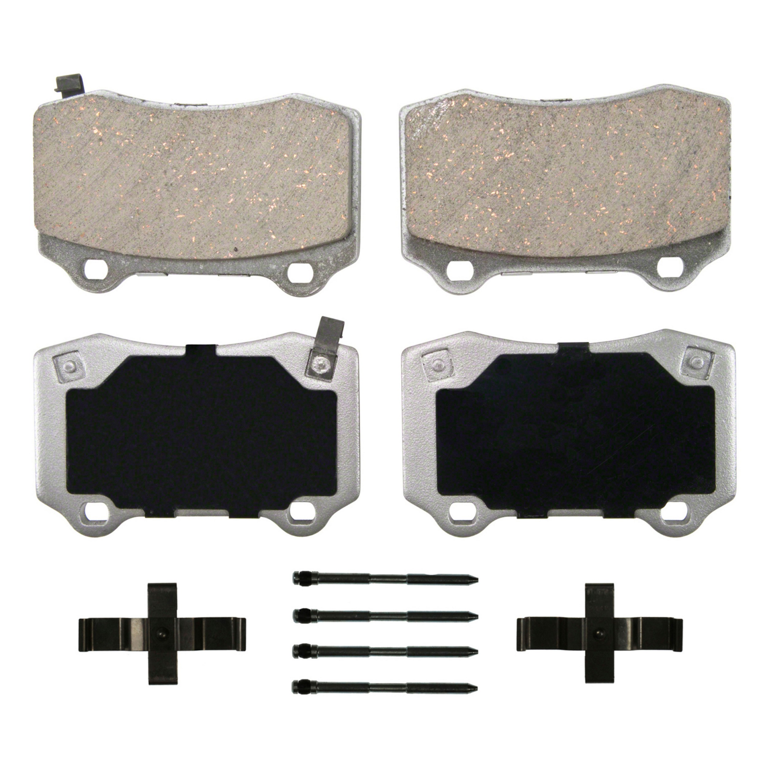 ThermoQuiet Rear Disc Brake Pad Set Ceramic