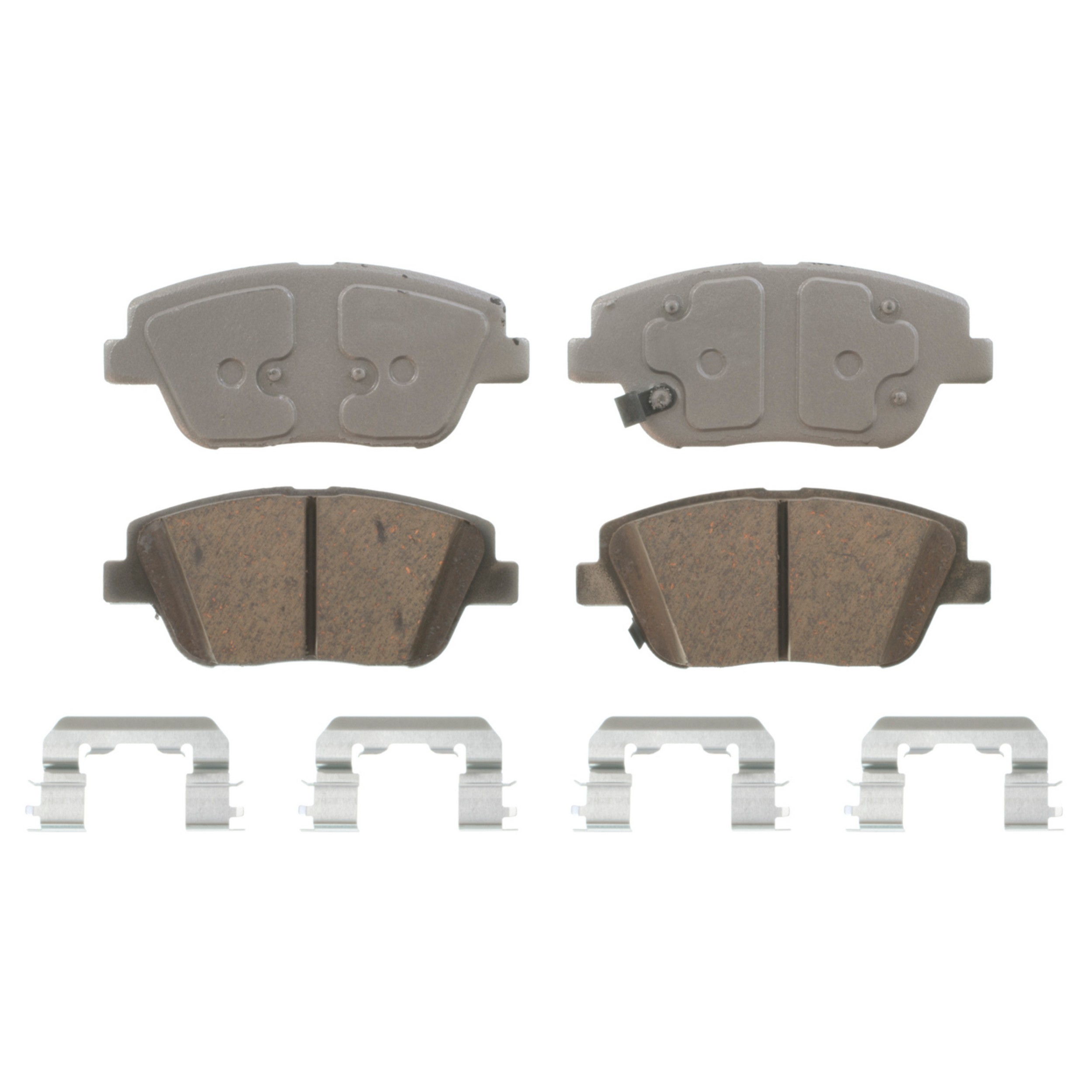 ThermoQuiet Front Disc Brake Pad Set Ceramic
