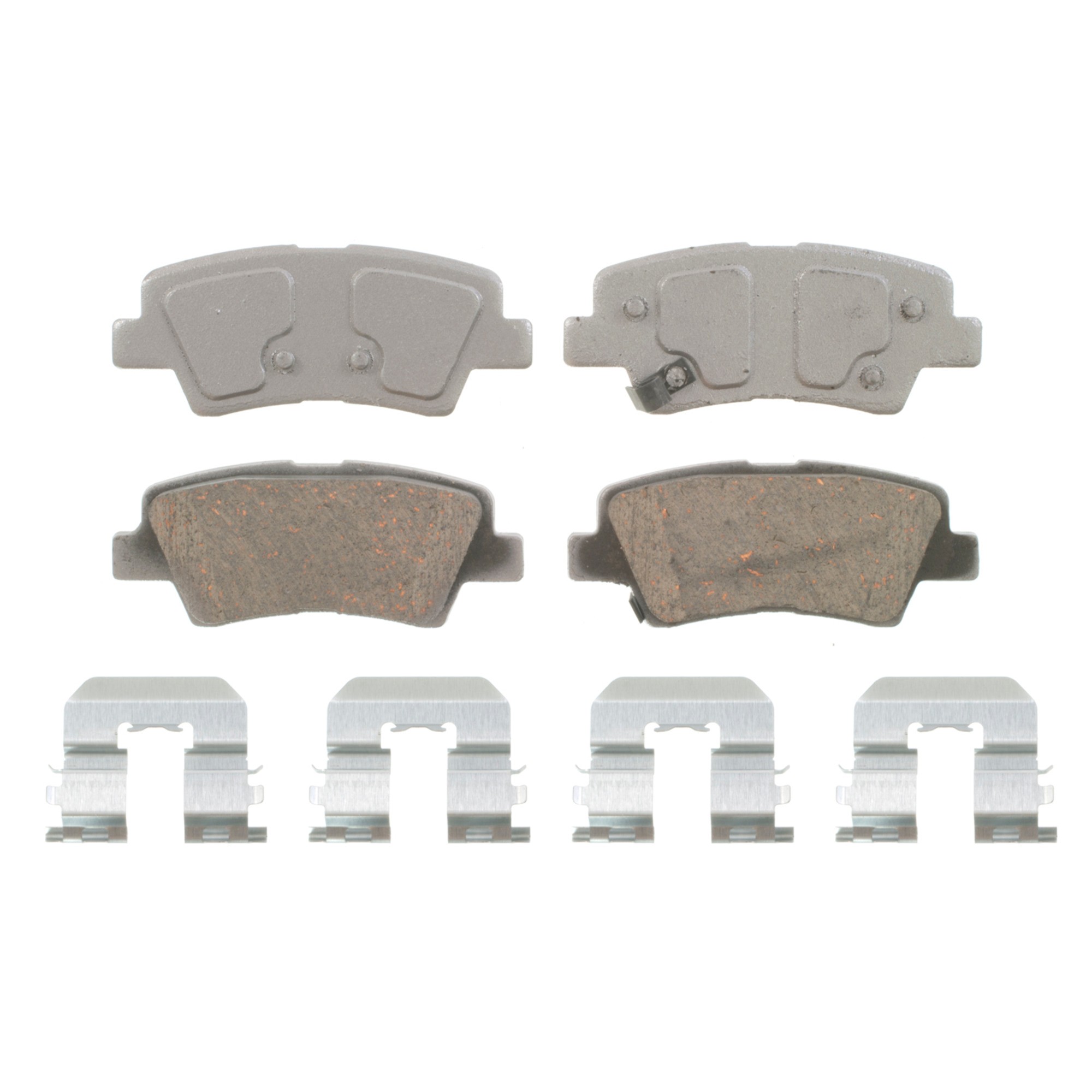 ThermoQuiet Rear Disc Brake Pad Set Ceramic