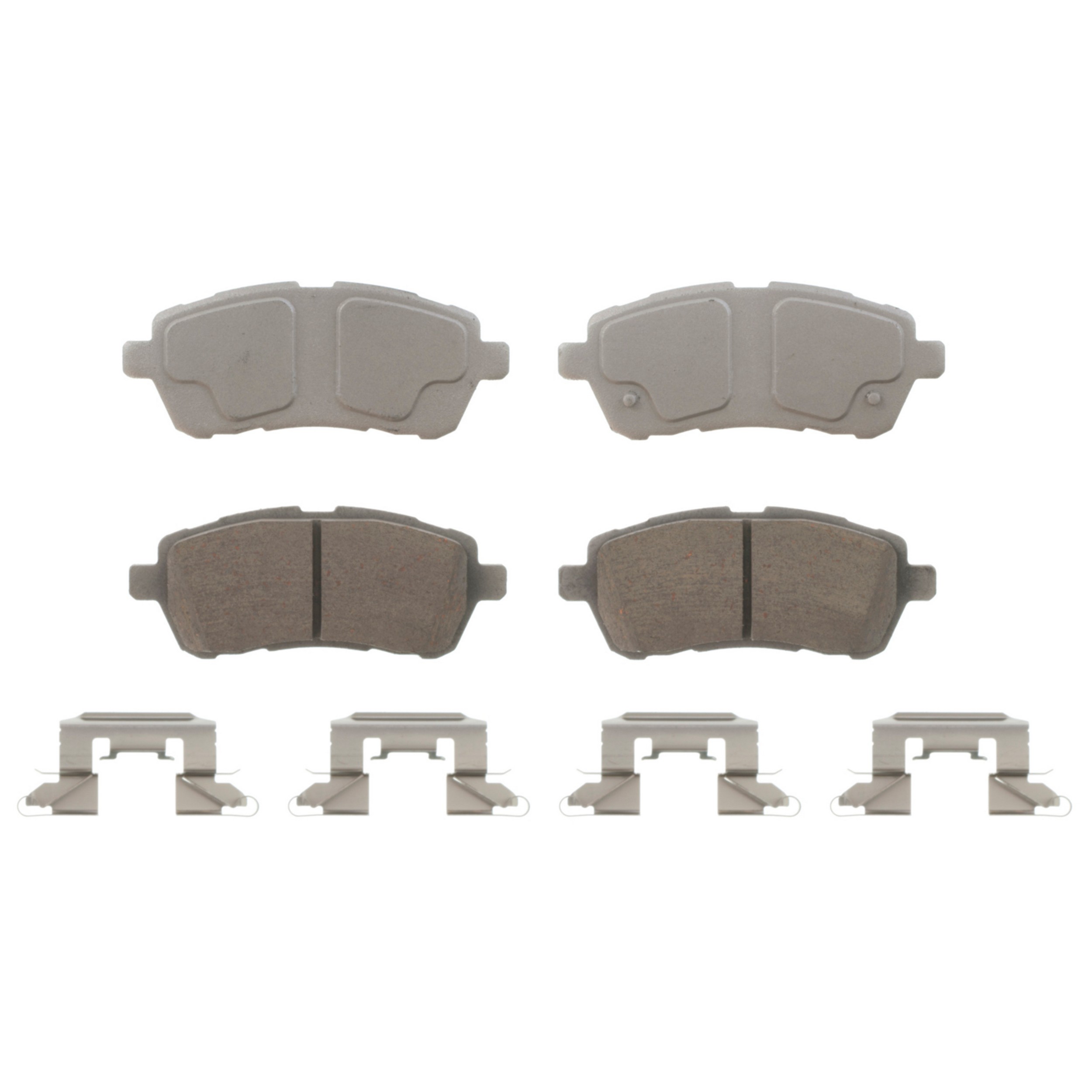 ThermoQuiet Front Disc Brake Pad Set Ceramic