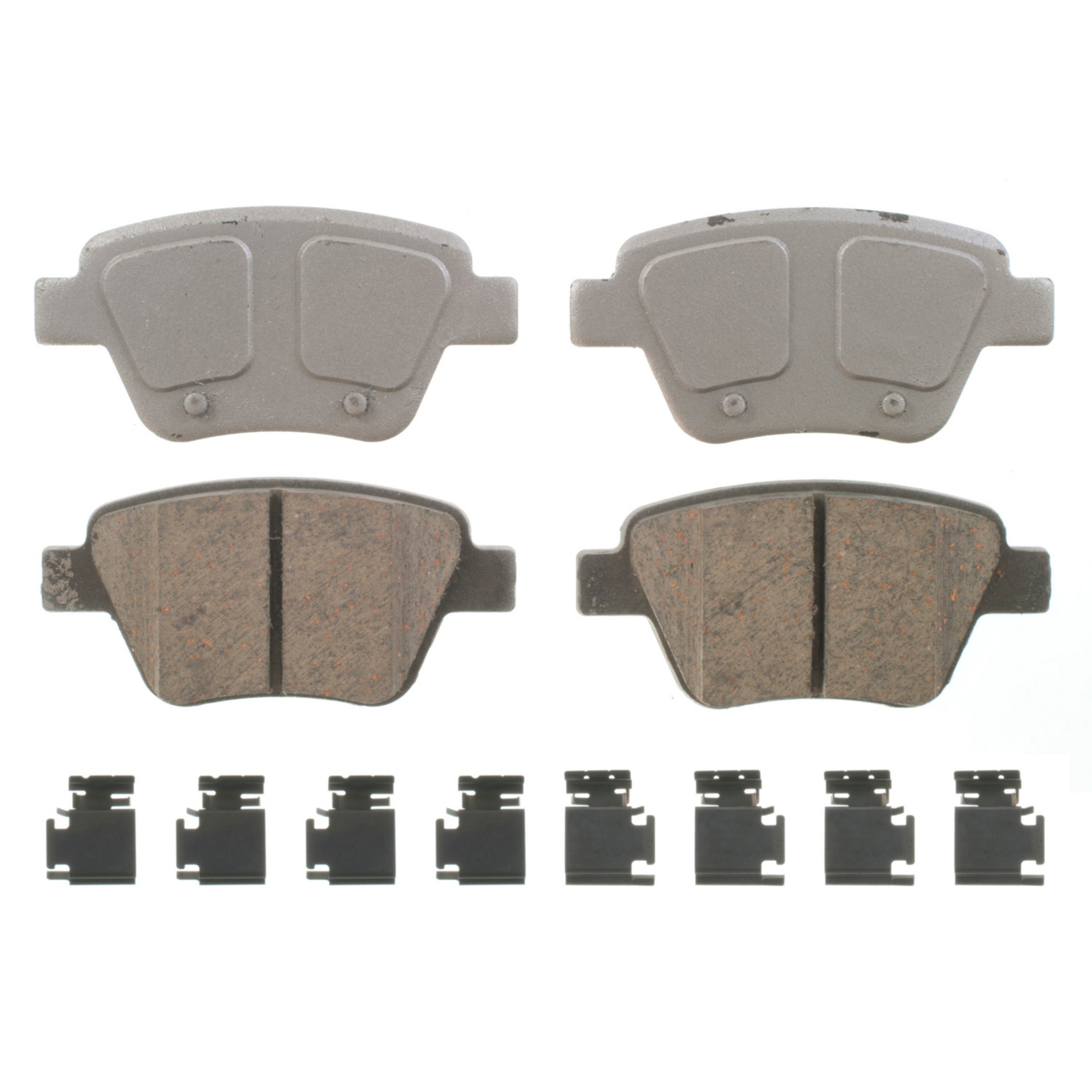 ThermoQuiet Rear Disc Brake Pad Set Ceramic