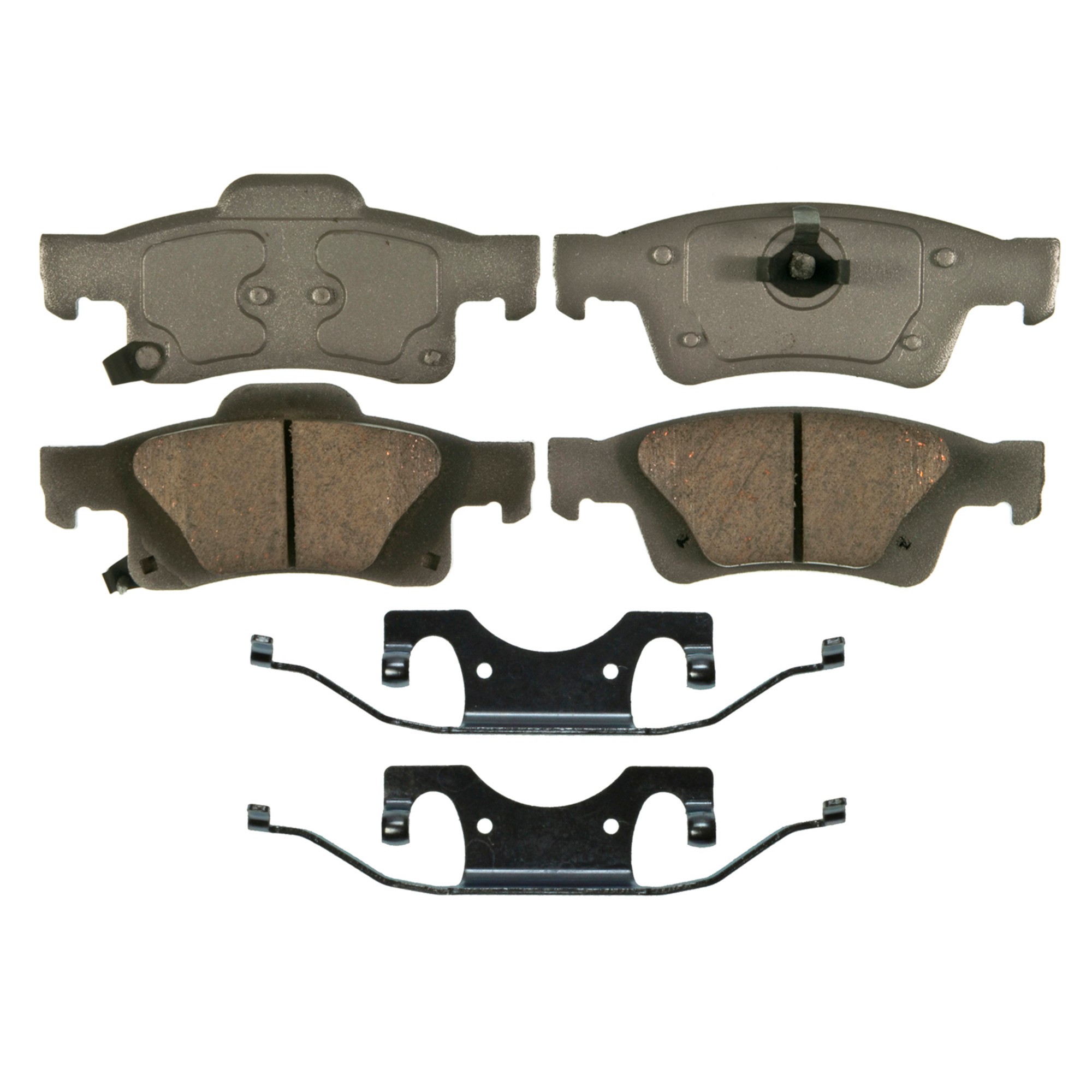 ThermoQuiet Rear Disc Brake Pad Set Ceramic