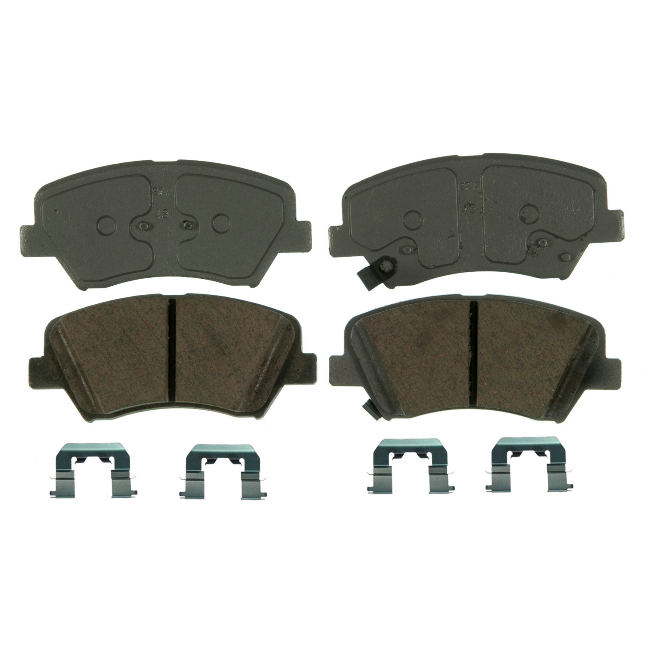 ThermoQuiet Front Disc Brake Pad Set Ceramic
