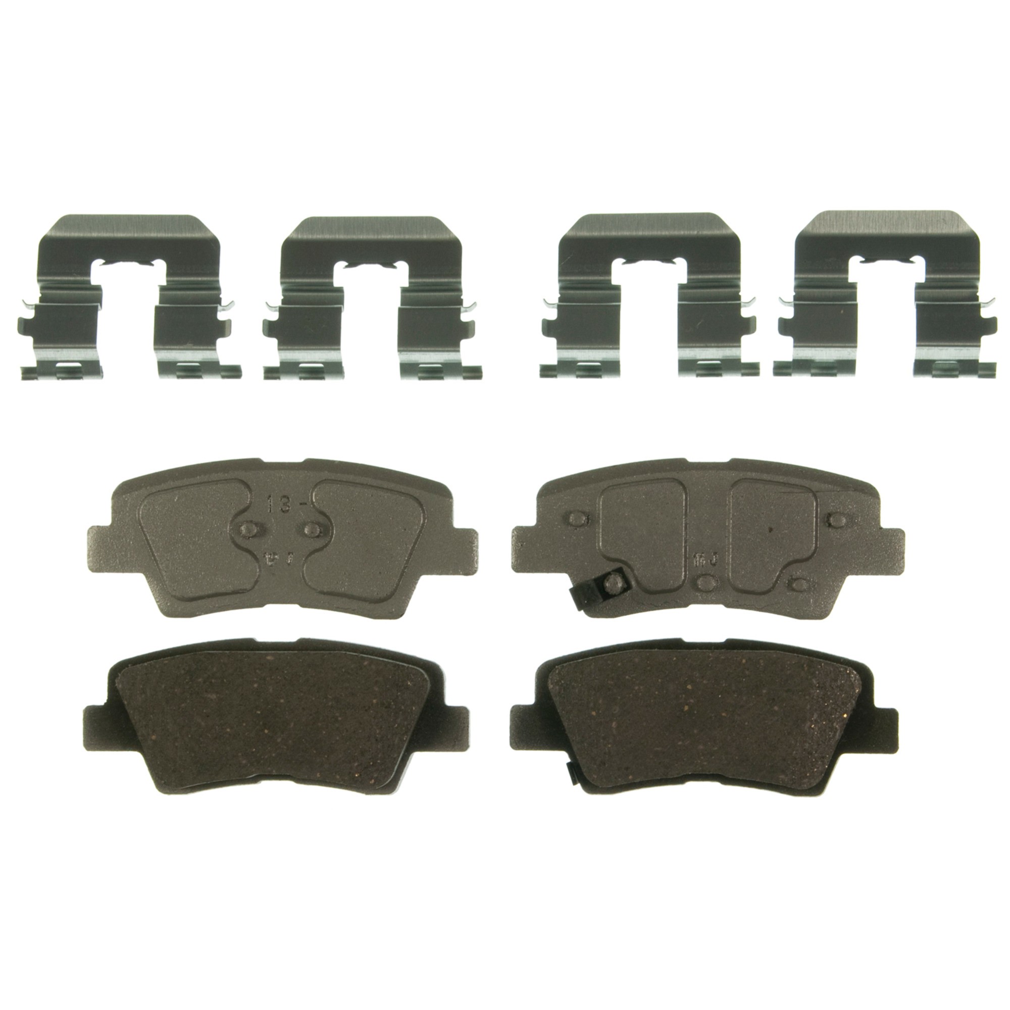 ThermoQuiet Rear Disc Brake Pad Set Ceramic