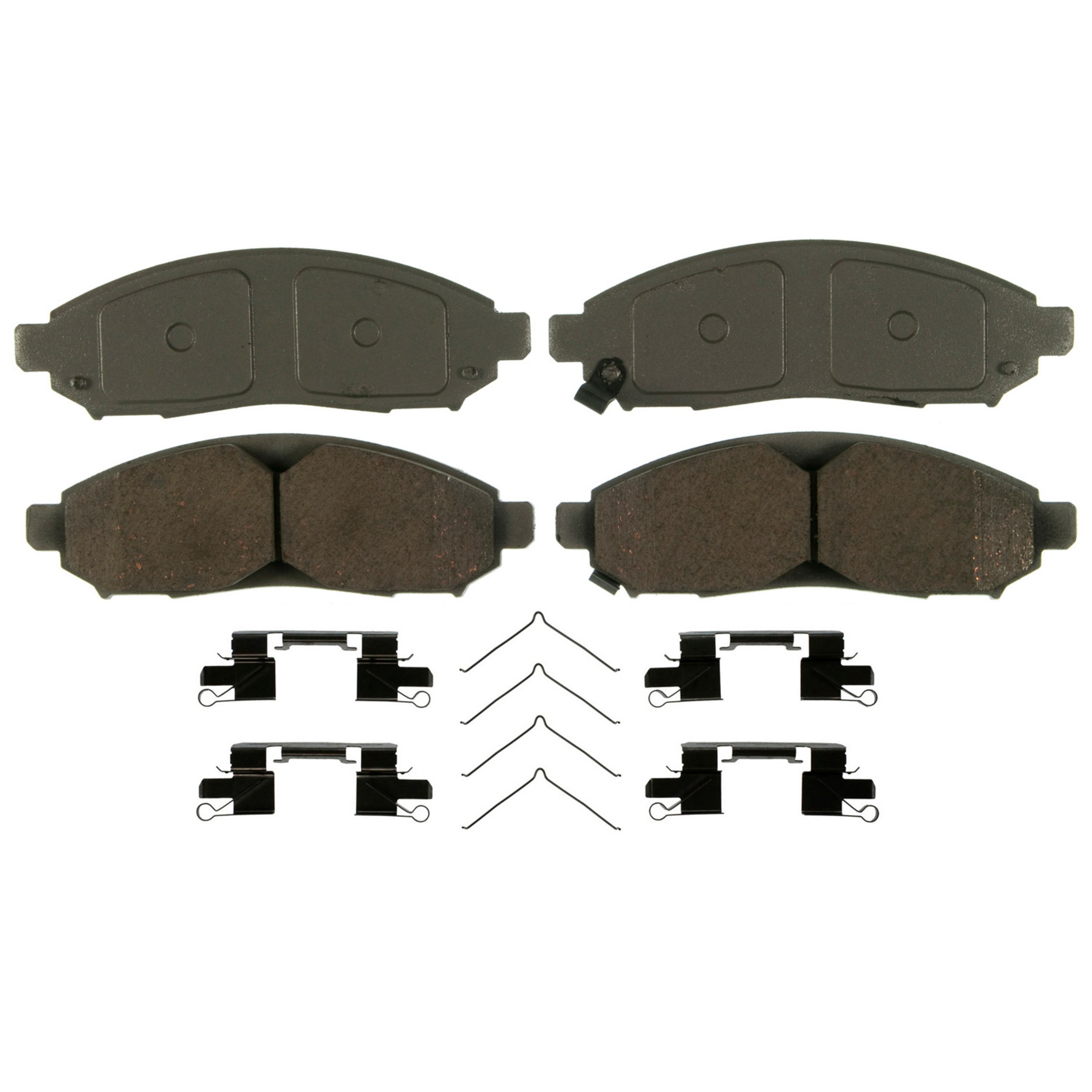 ThermoQuiet Front Disc Brake Pad Set Ceramic