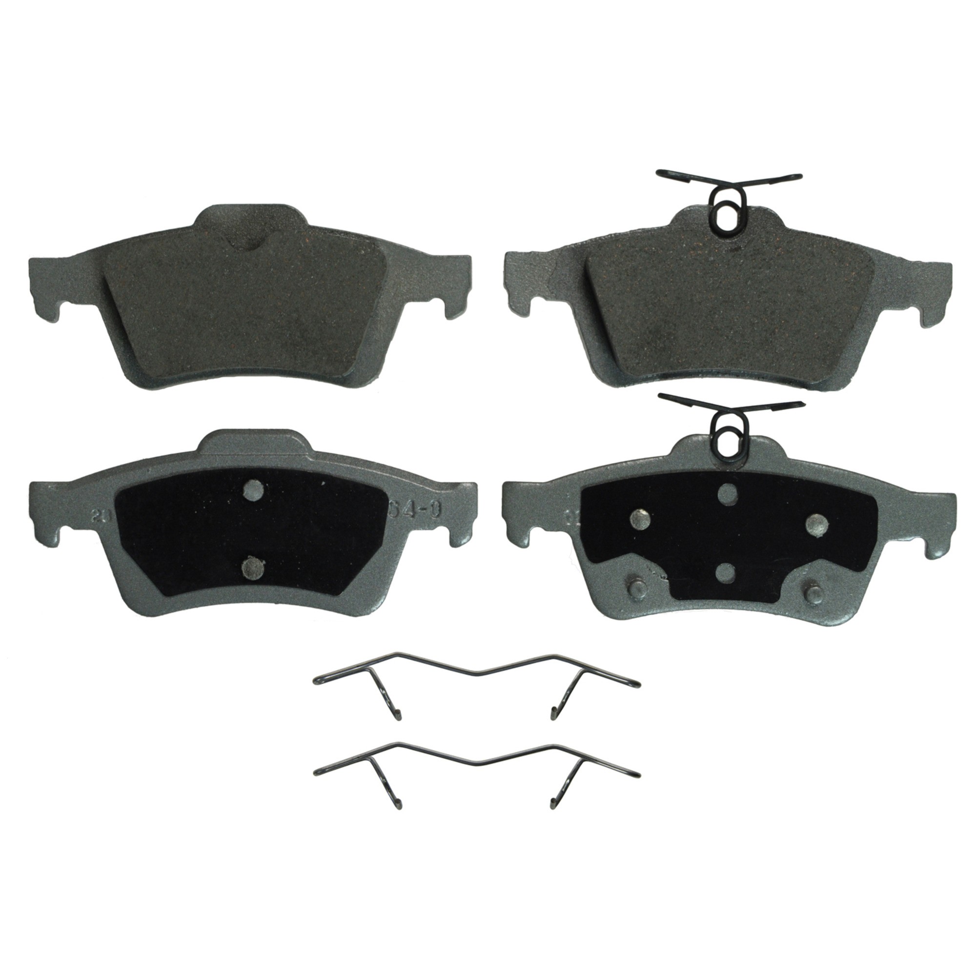 ThermoQuiet Rear Disc Brake Pad Set Ceramic