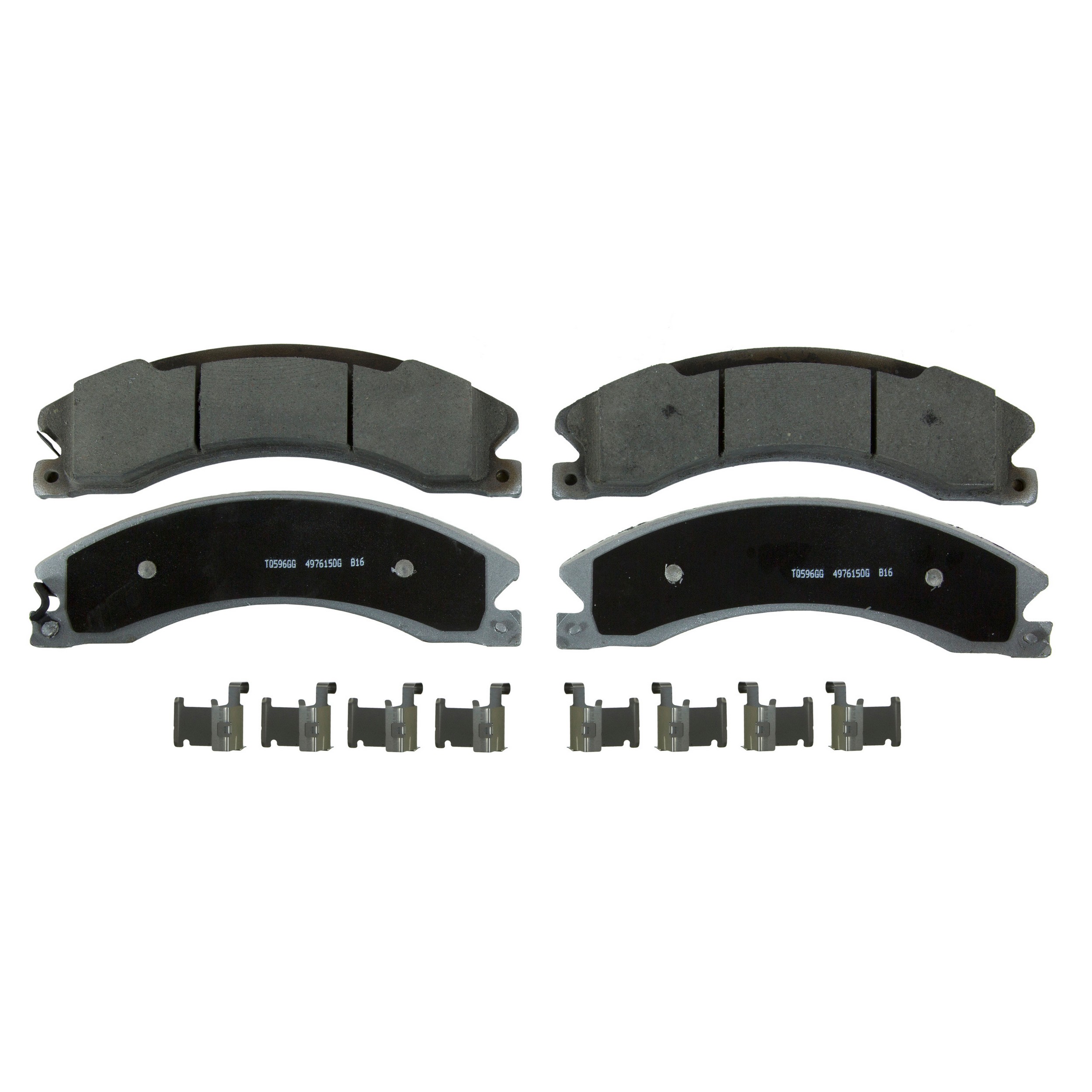 ThermoQuiet Front Disc Brake Pad Set Ceramic