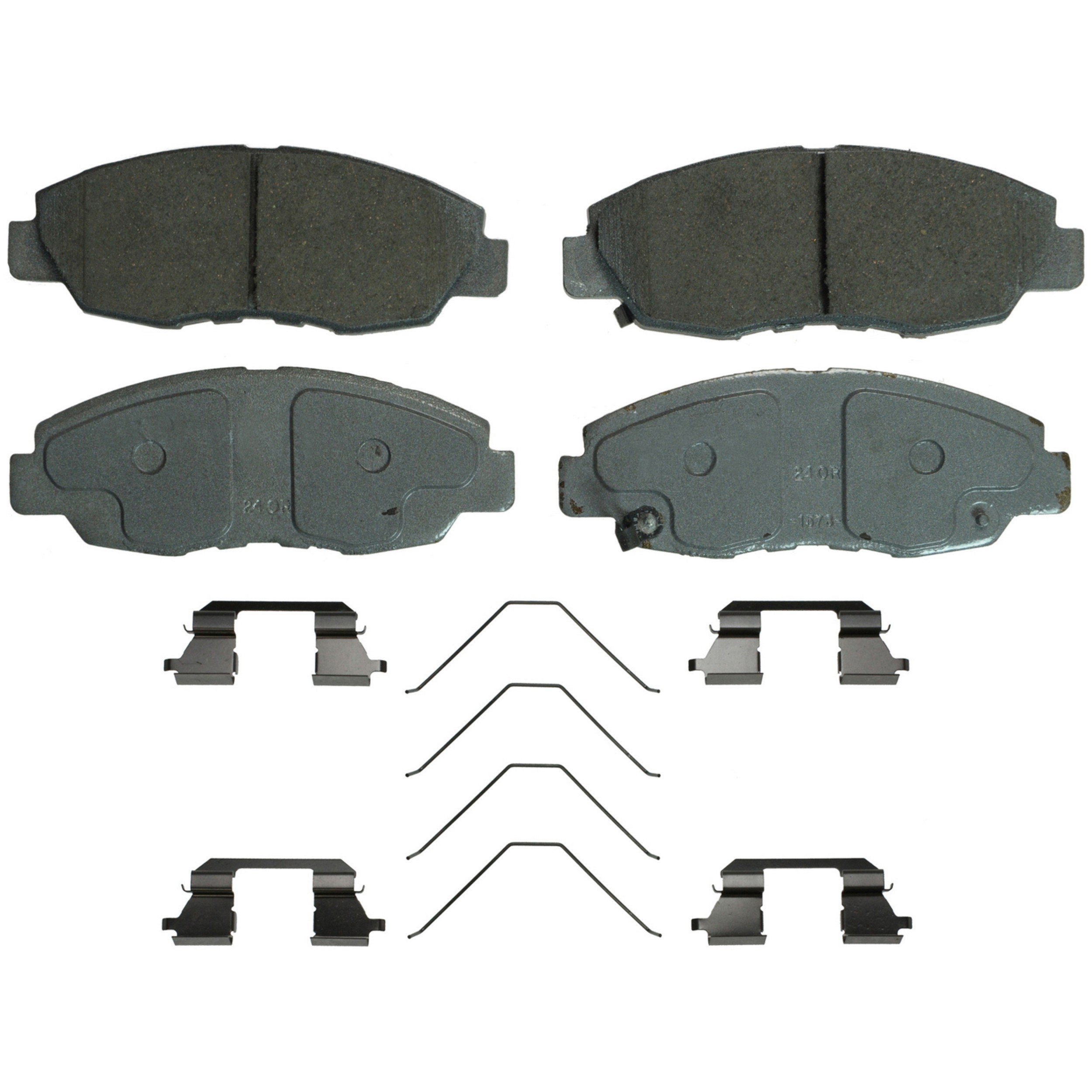 ThermoQuiet Front Disc Brake Pad Set Ceramic