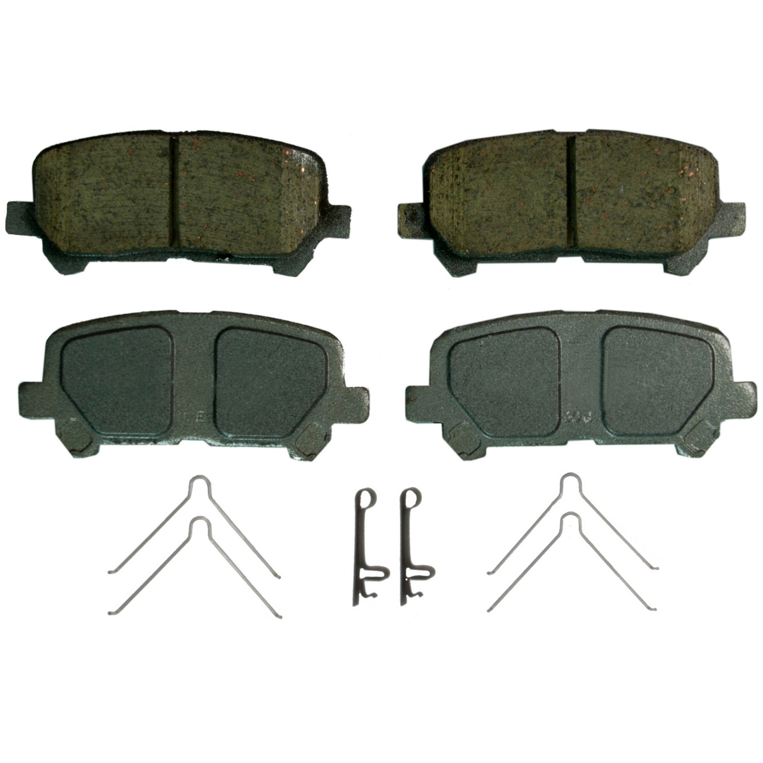 ThermoQuiet Rear Disc Brake Pad Set Ceramic
