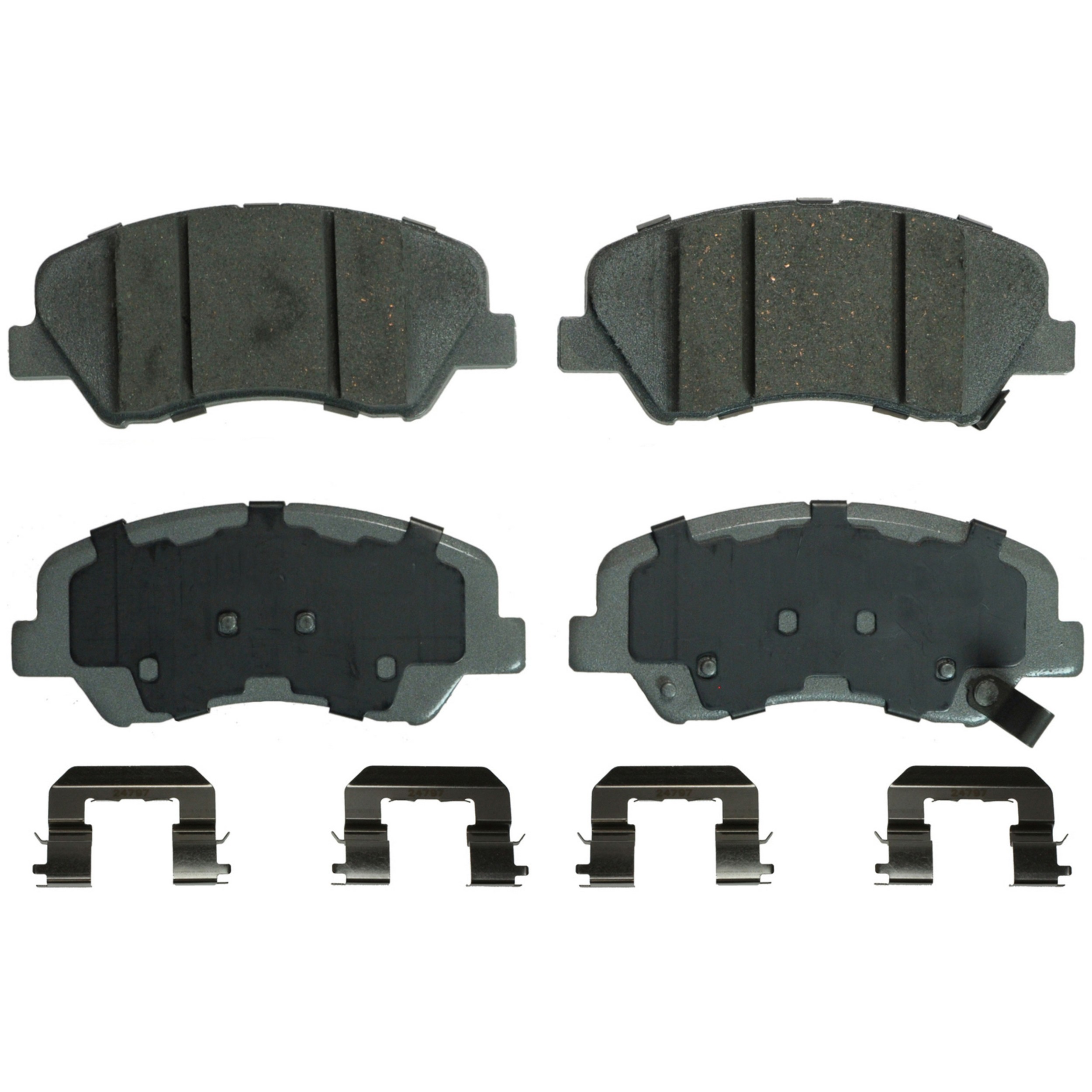 ThermoQuiet Front Disc Brake Pad Set Ceramic