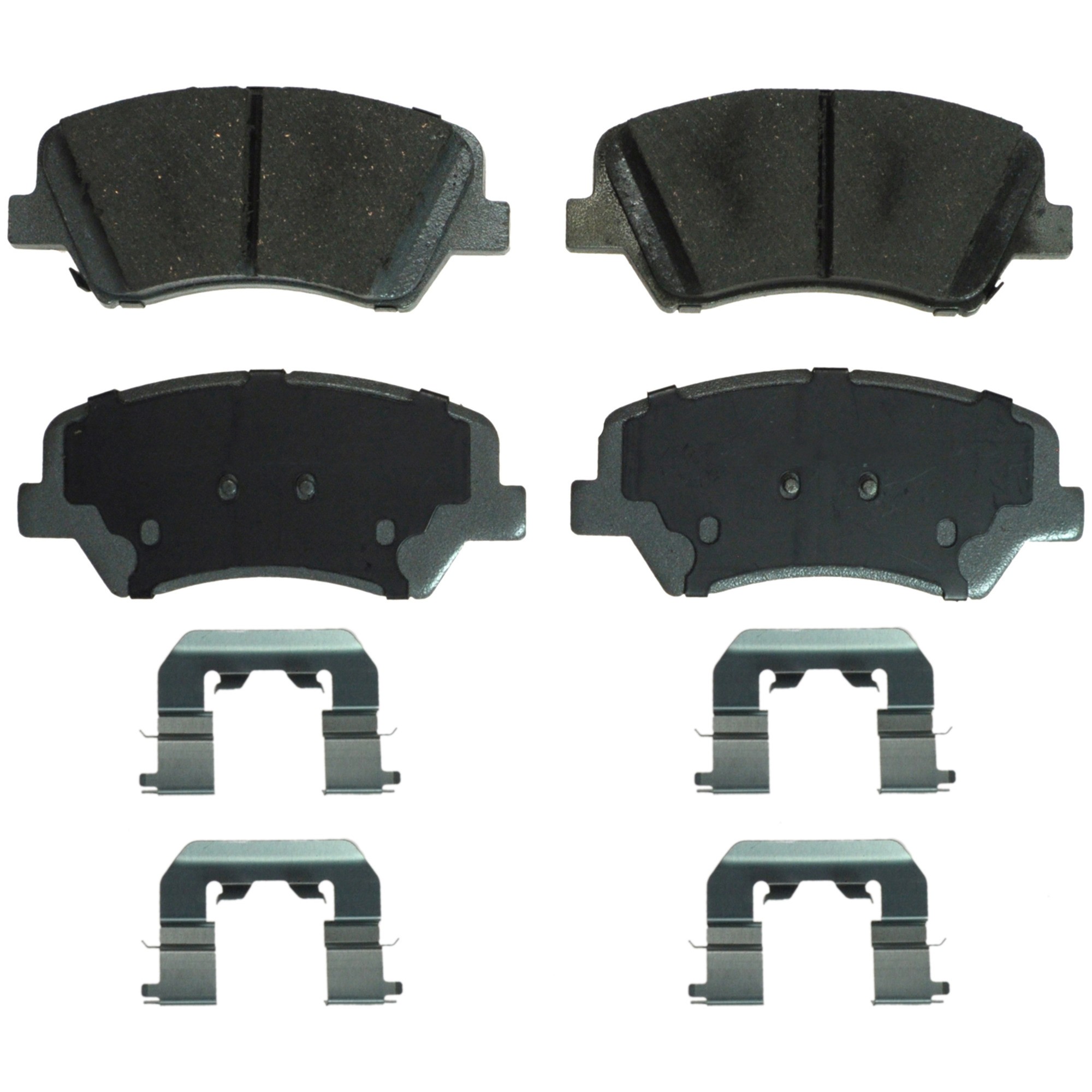 ThermoQuiet Front Disc Brake Pad Set Ceramic