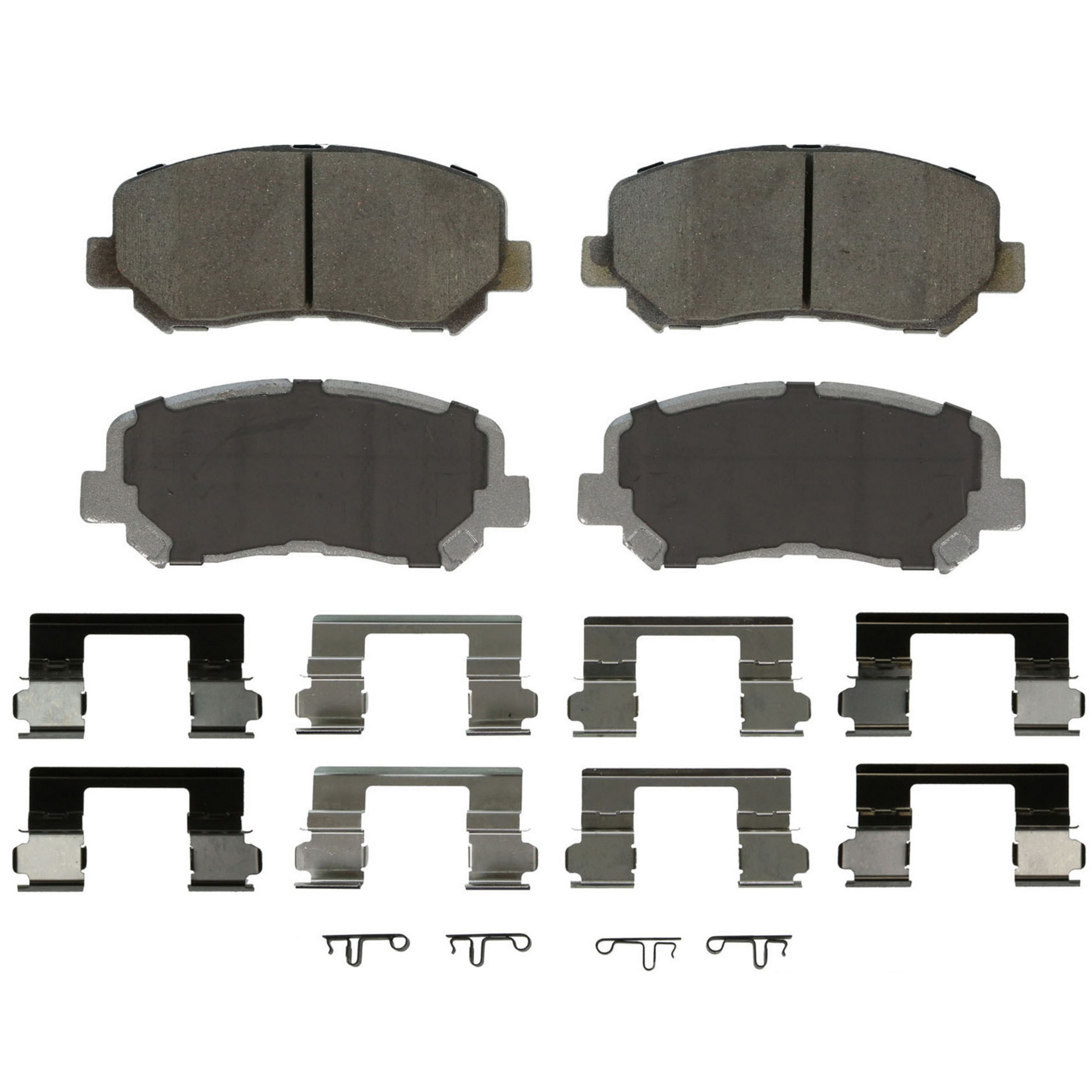 ThermoQuiet Front Disc Brake Pad Set Ceramic