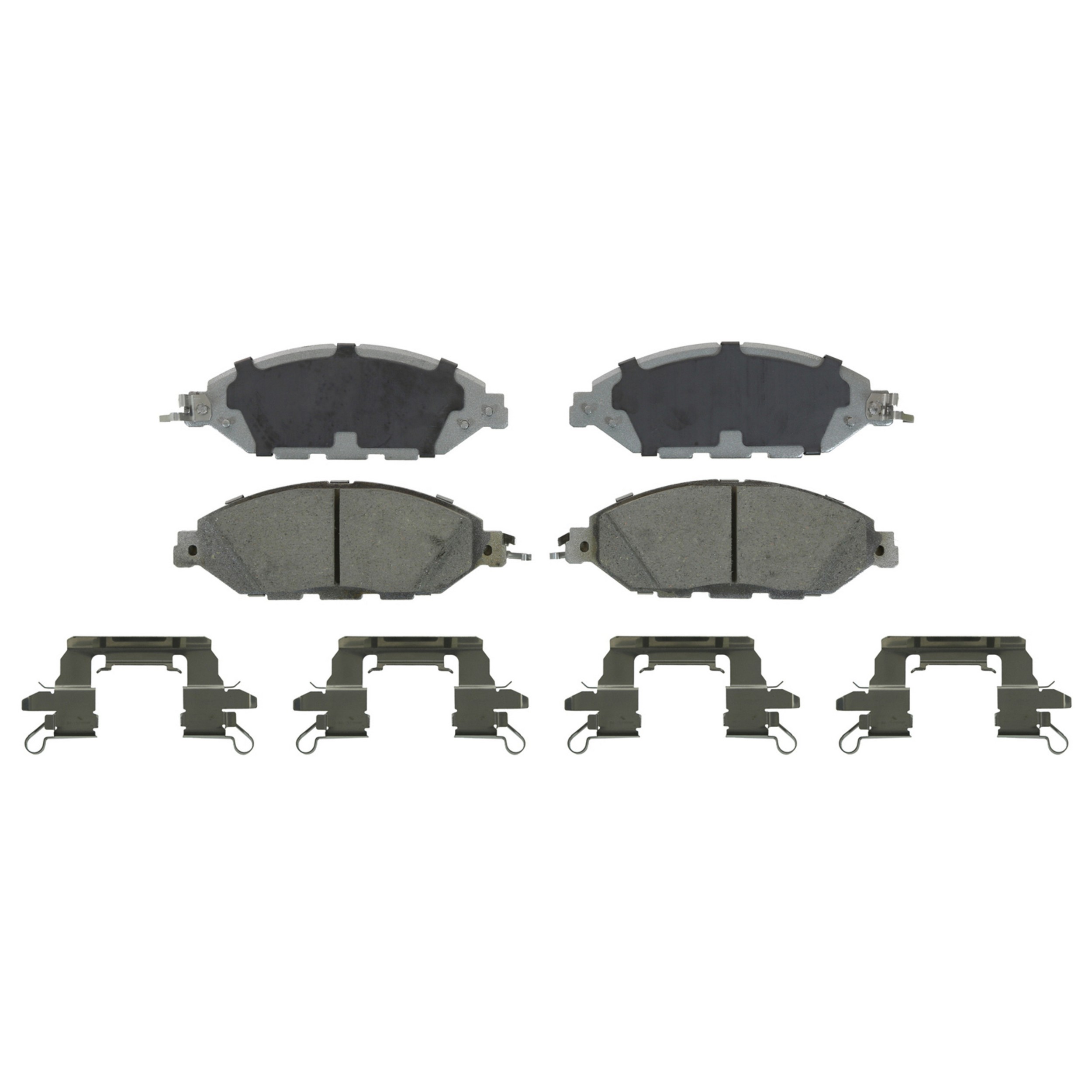 ThermoQuiet Front Disc Brake Pad Set Ceramic