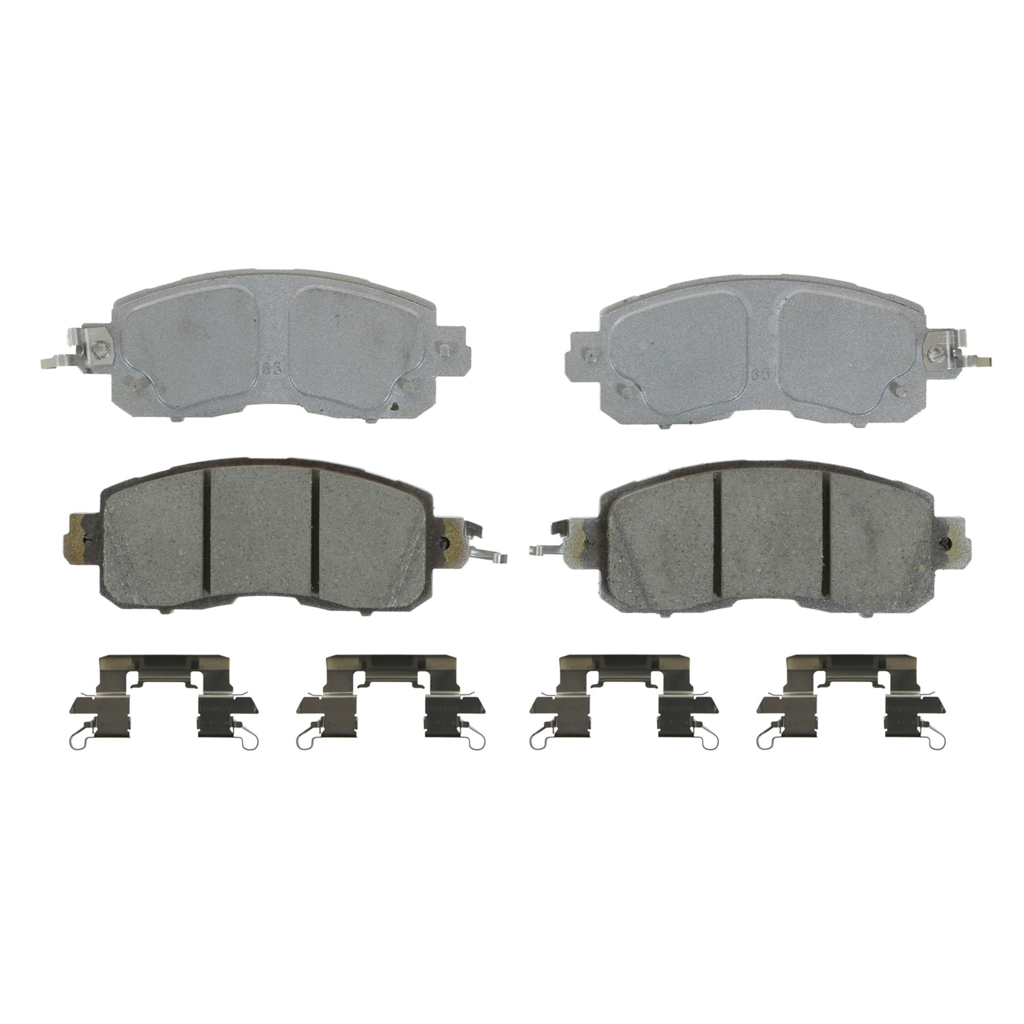 ThermoQuiet Front Disc Brake Pad Set Ceramic