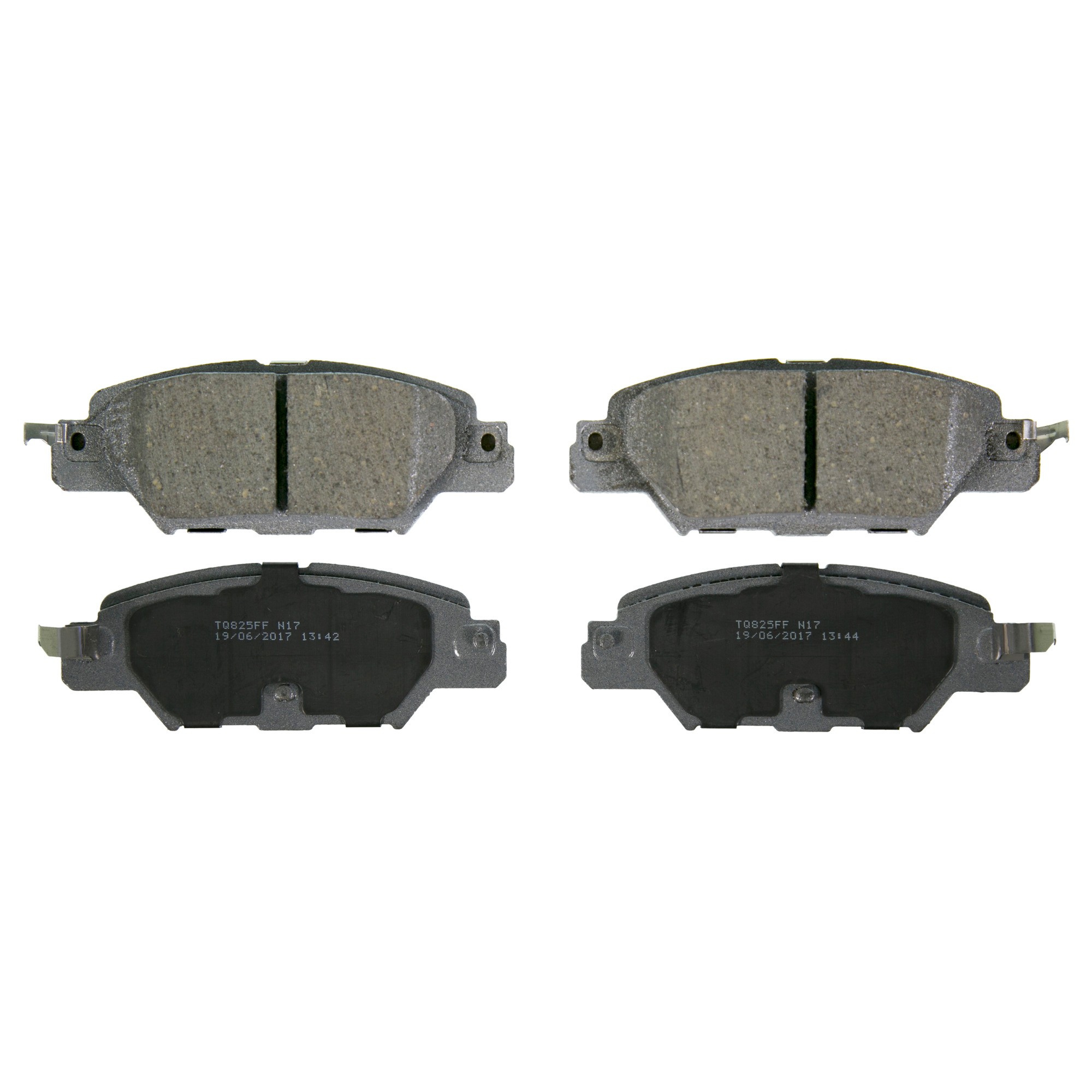 ThermoQuiet Rear Disc Brake Pad Set Ceramic