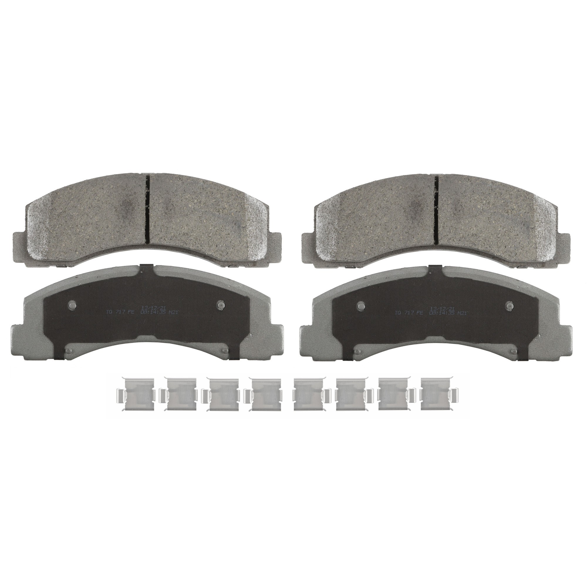 ThermoQuiet Front Disc Brake Pad Set Ceramic