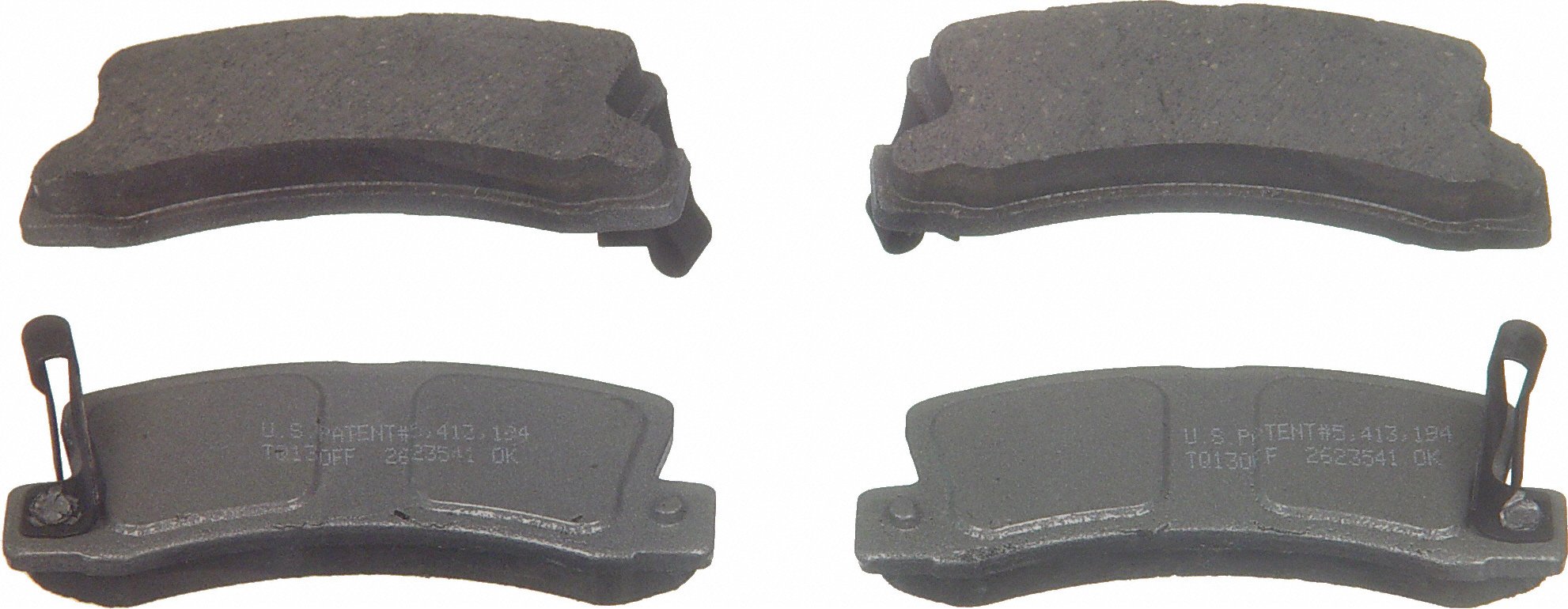 ThermoQuiet Rear Disc Brake Pad Set Ceramic