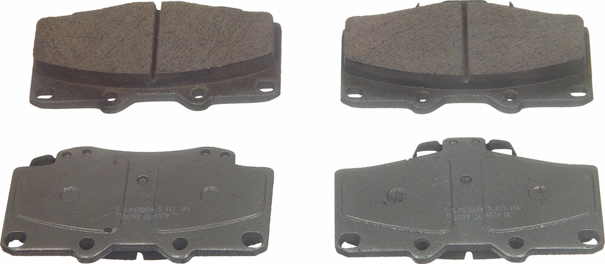 ThermoQuiet Front Disc Brake Pad Set Ceramic